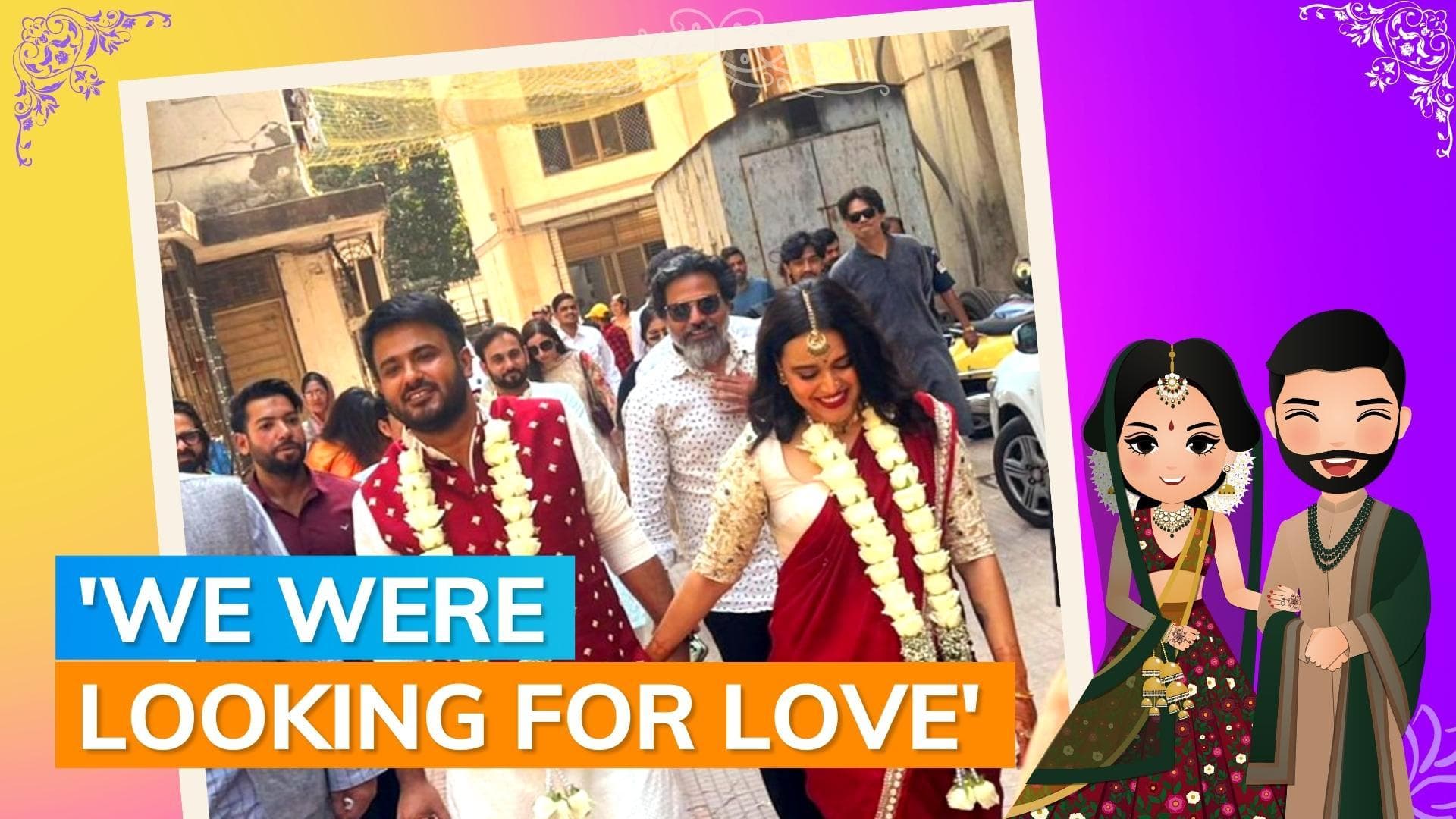 Swara Bhasker marries political activist Fahad Ahmad; shares video 