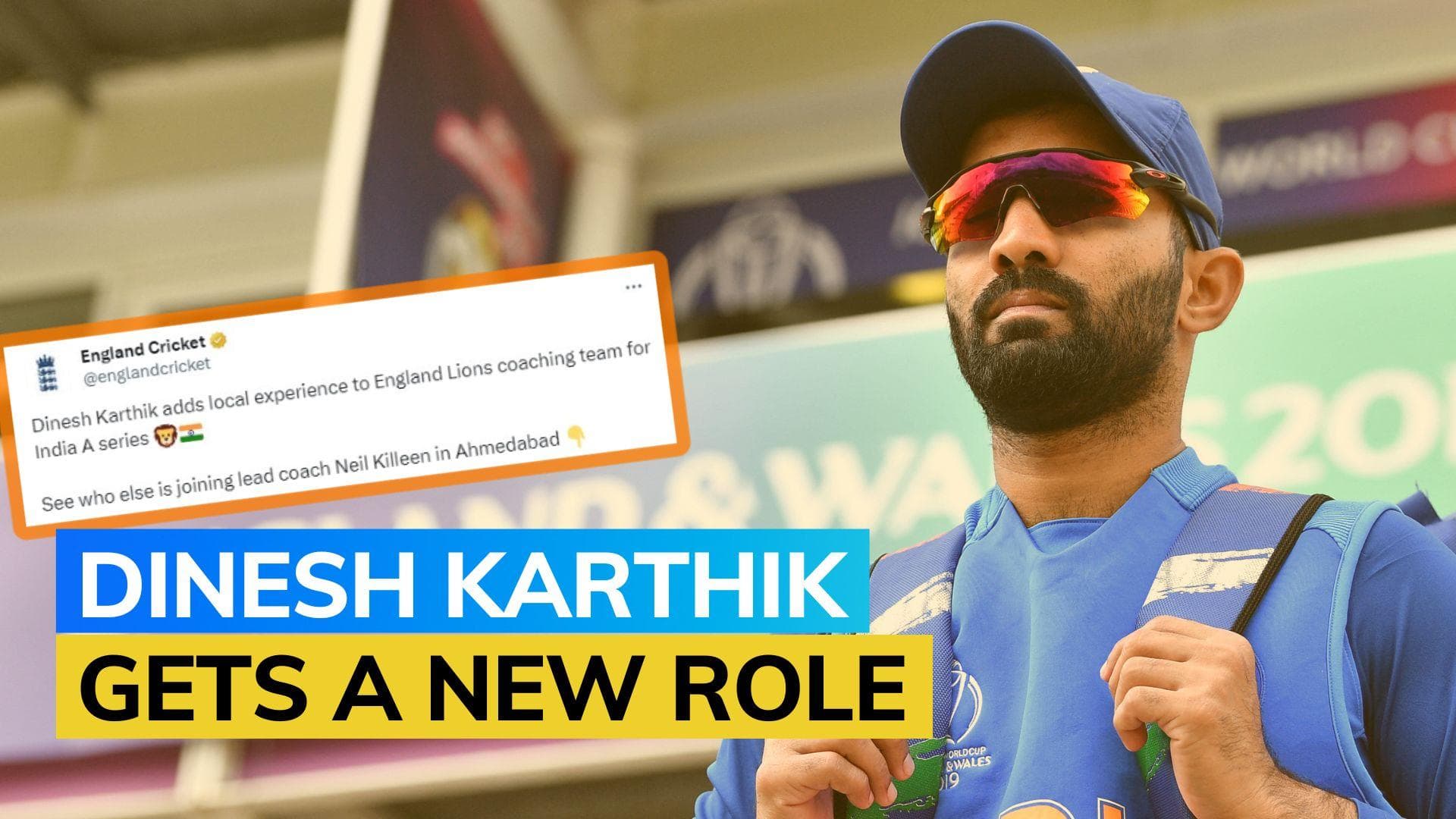 Dinesh Karthik to assist England Lions as batting consultant