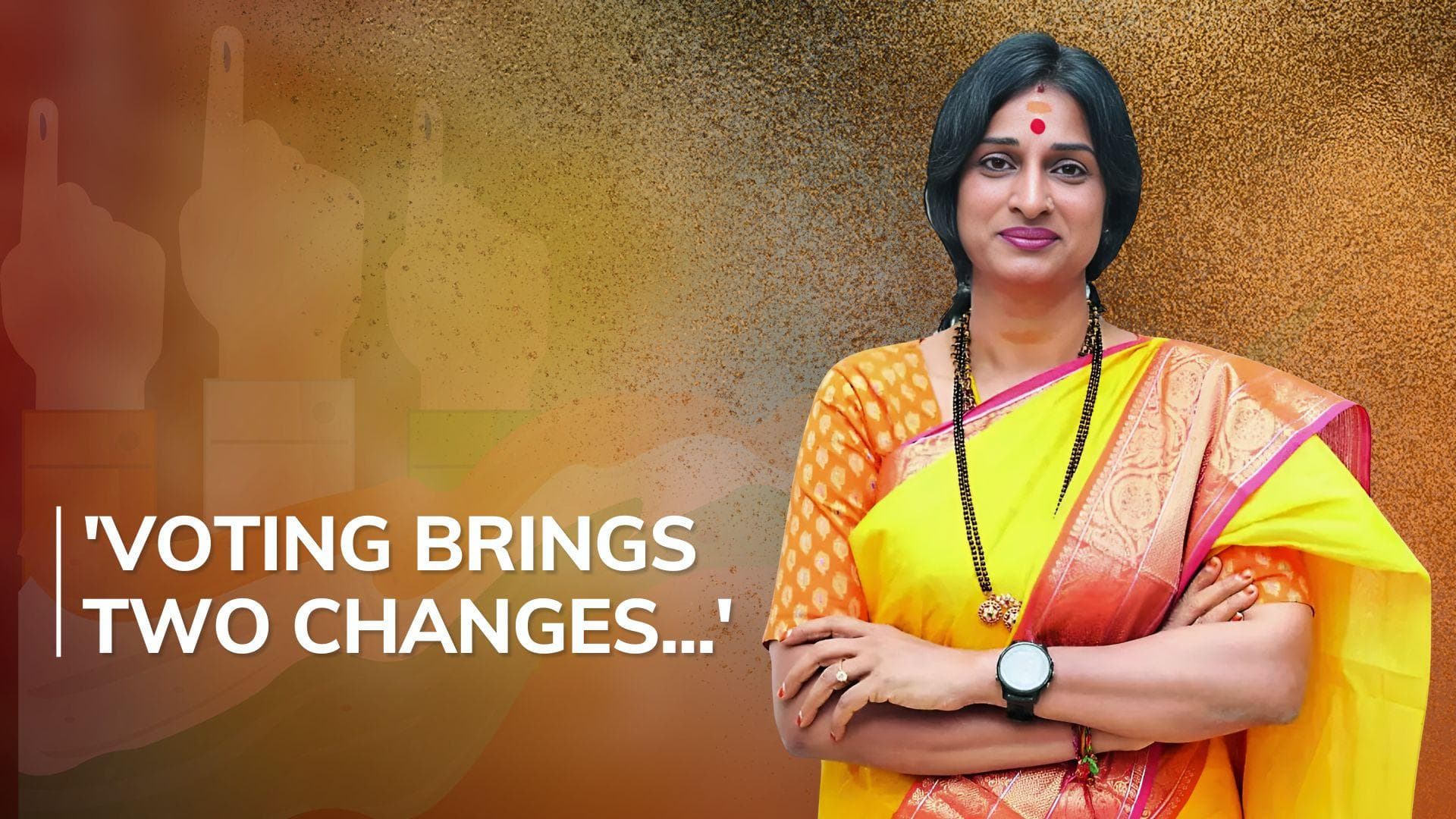 BJP's Madhavi Latha reminds why people should vote 