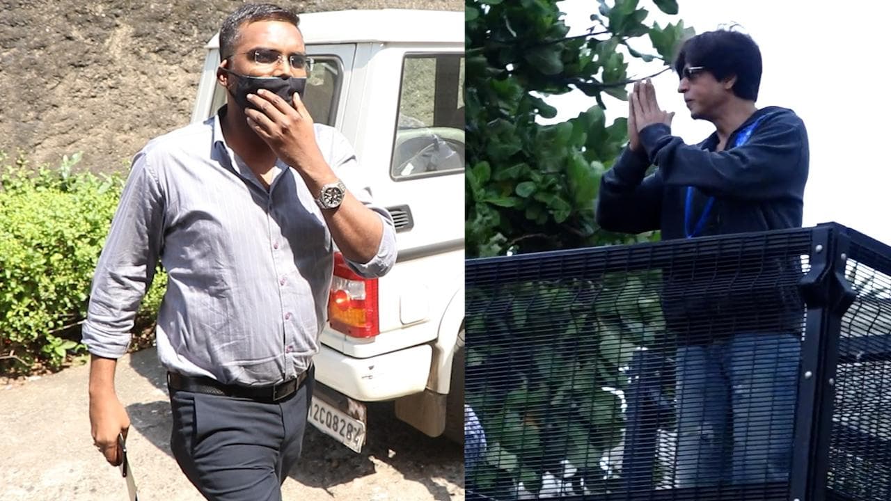 NCB sleuths visit 'Mannat', home of Shah Rukh Khan, amid Aryan's drug case