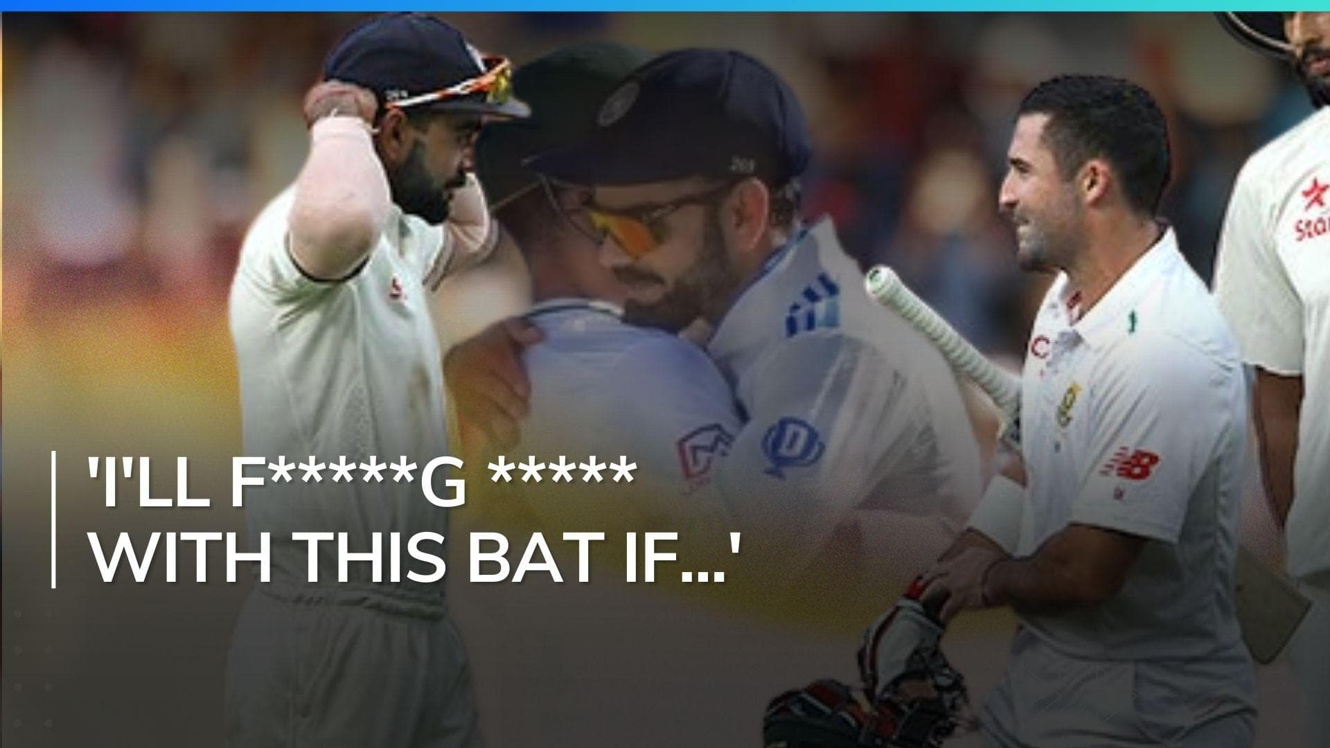 'He spat at me': Dean Elgar's shocking revelation about Virat Kohli