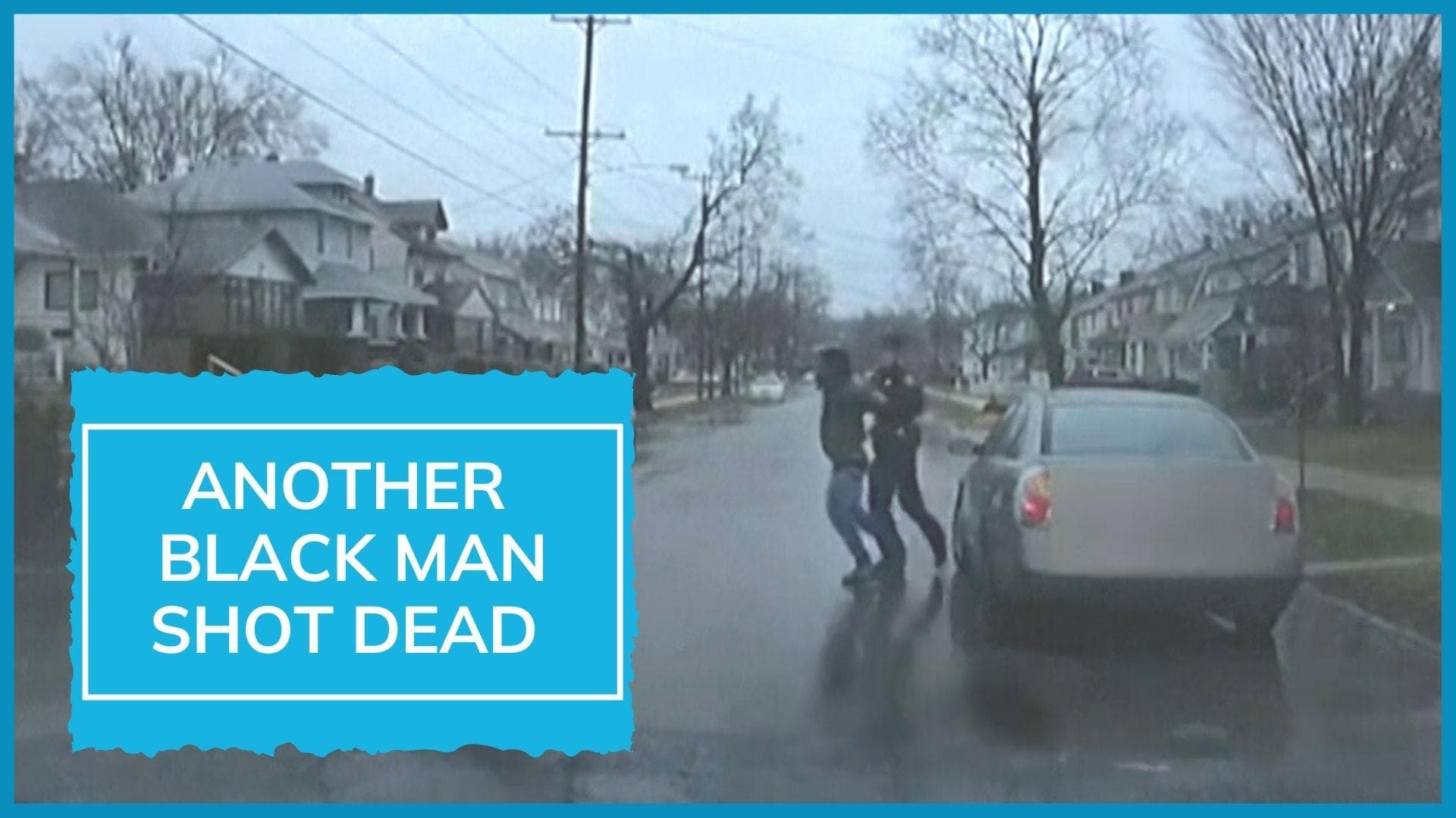 On camera: Michigan cop on Black man's back, fatally shot him