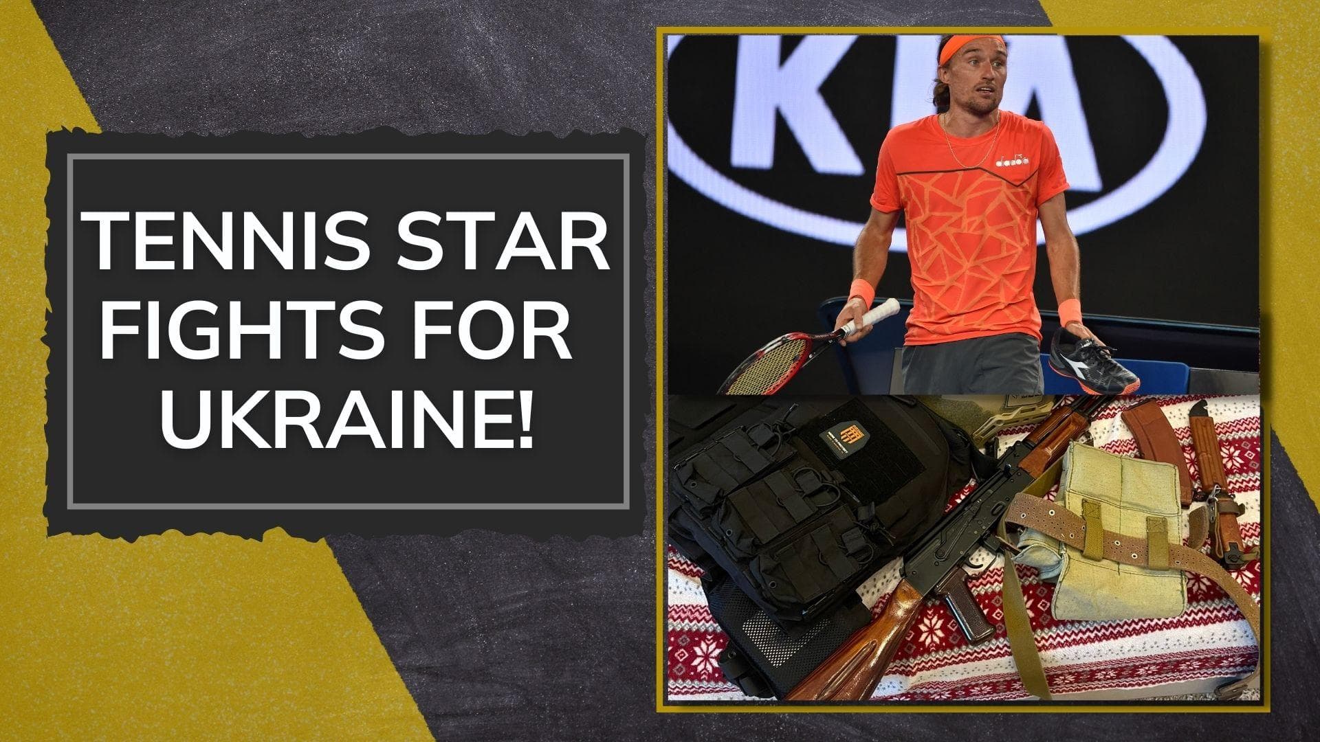 Ukraine Russia War: Swapping Rackets with guns! Story of Ukraine's Alexandr Dolgopolov