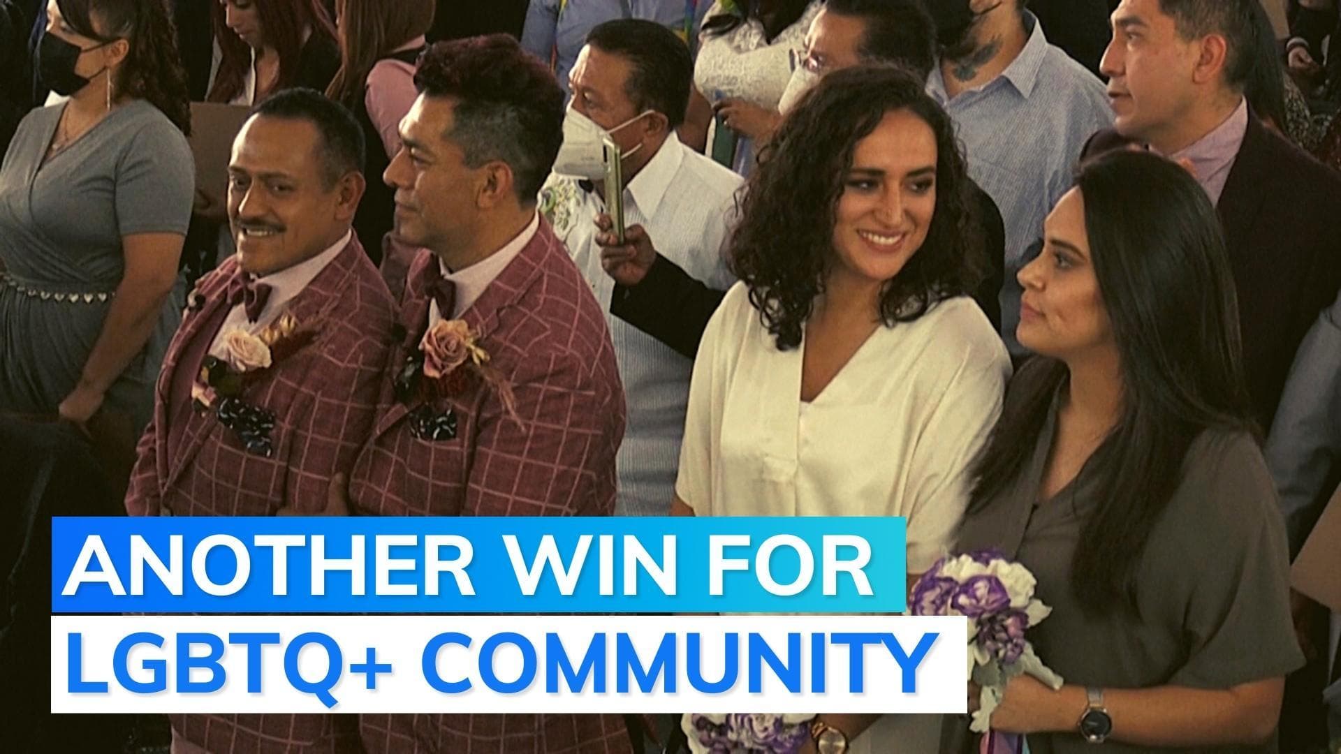 Same-sex marriage is now legal in all of Mexico's states