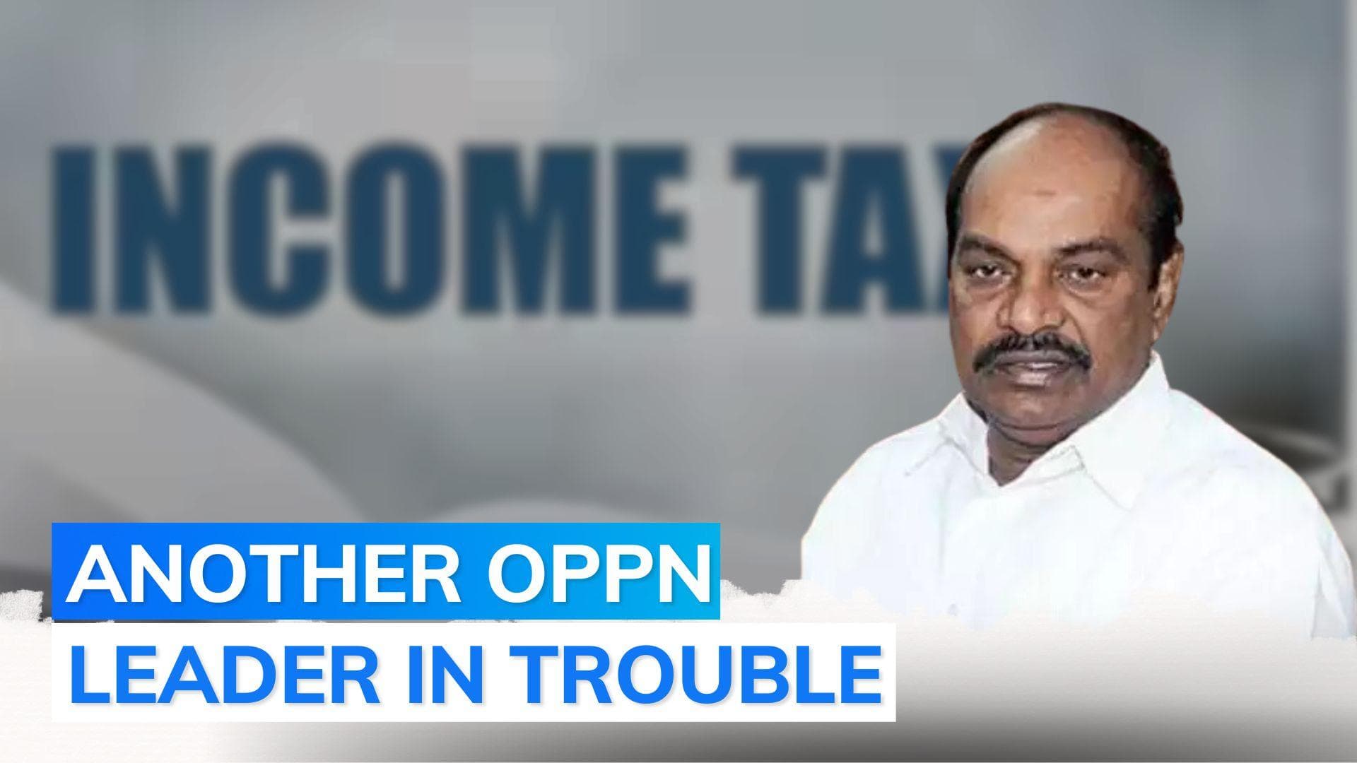 Income Tax Department raids DMK MP S Jagathrakshakan's house in Tamil Nadu