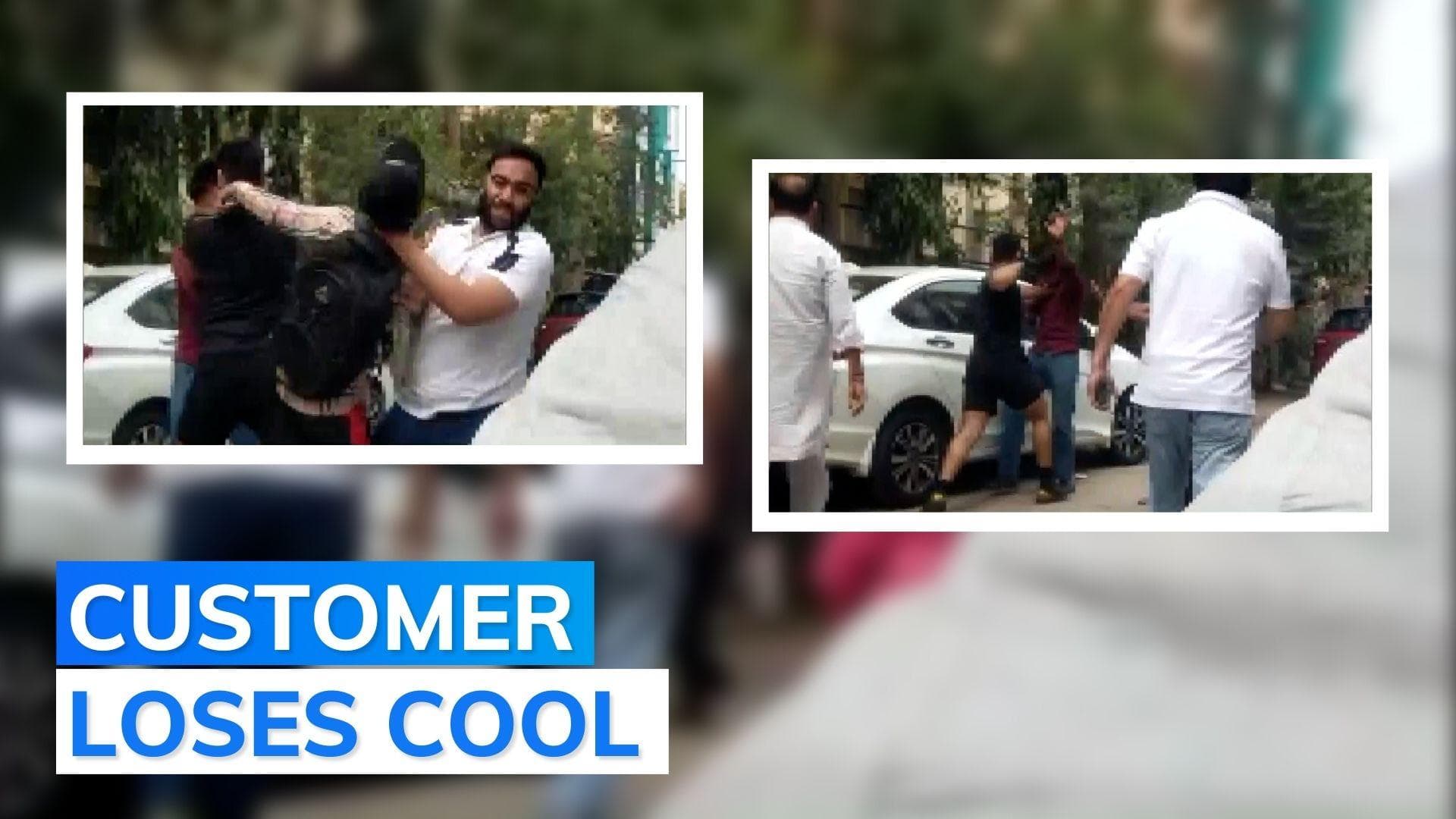 On cam: delivery executives thrashed for 'not having loose change' in Delhi