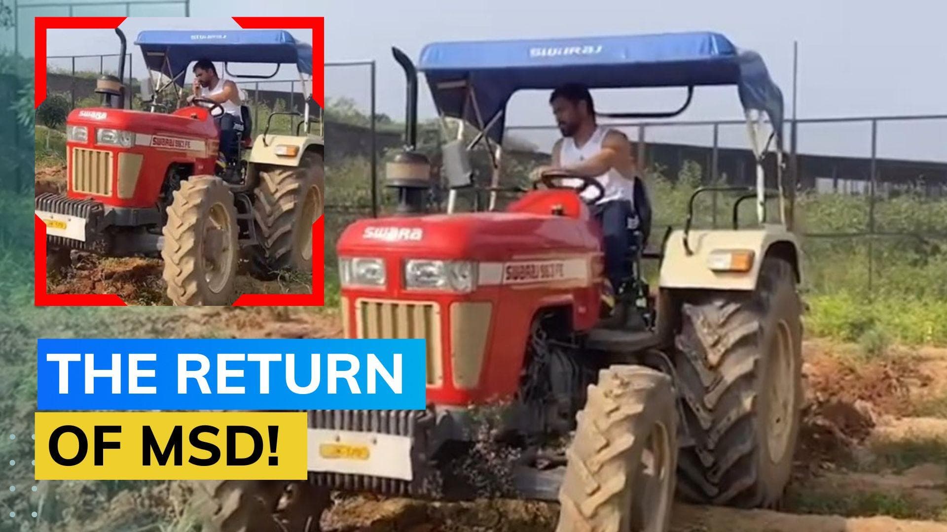 Watch! MS Dhoni posts a video on Instagram after 2 years