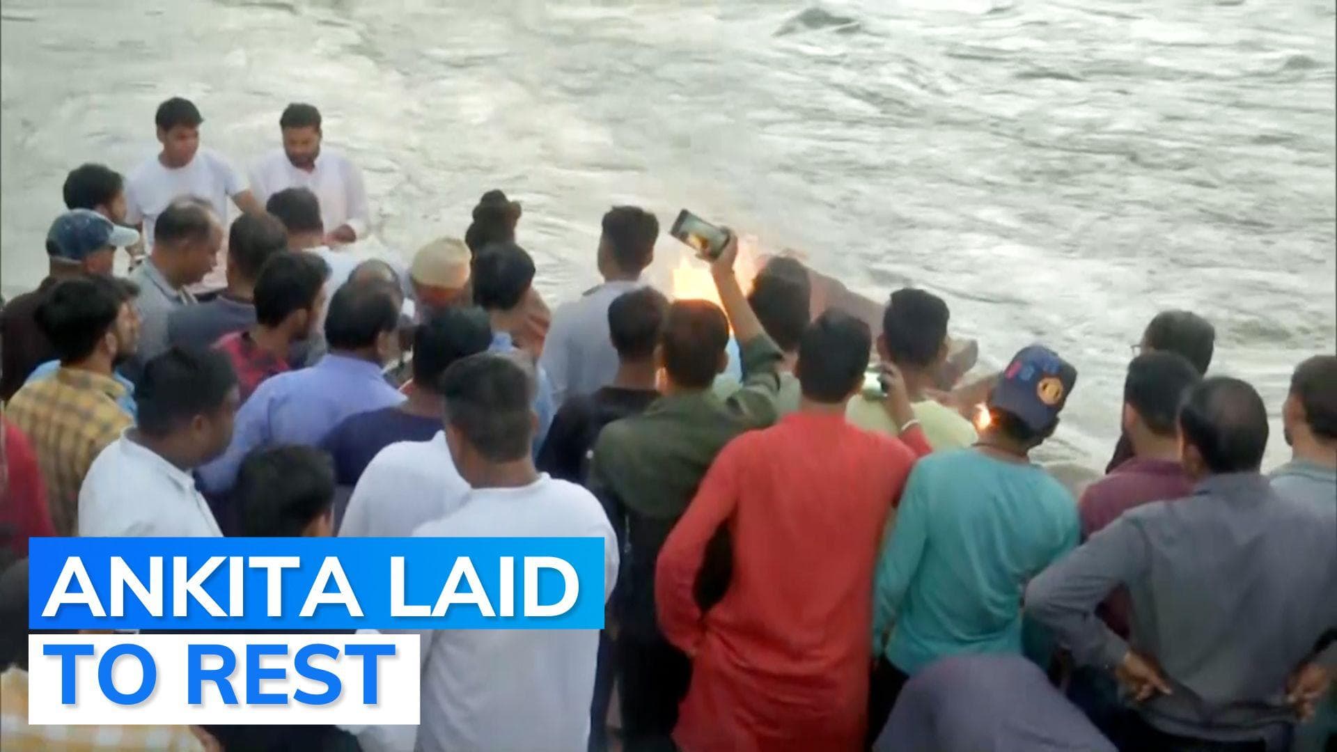 Uttarakhand: Last rites of Ankita Bhandari performed in Srinagar amid heavy security 