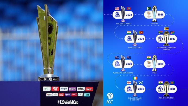 Blockbuster decade: ICC announce 8 new tournaments to be played across 12 countries