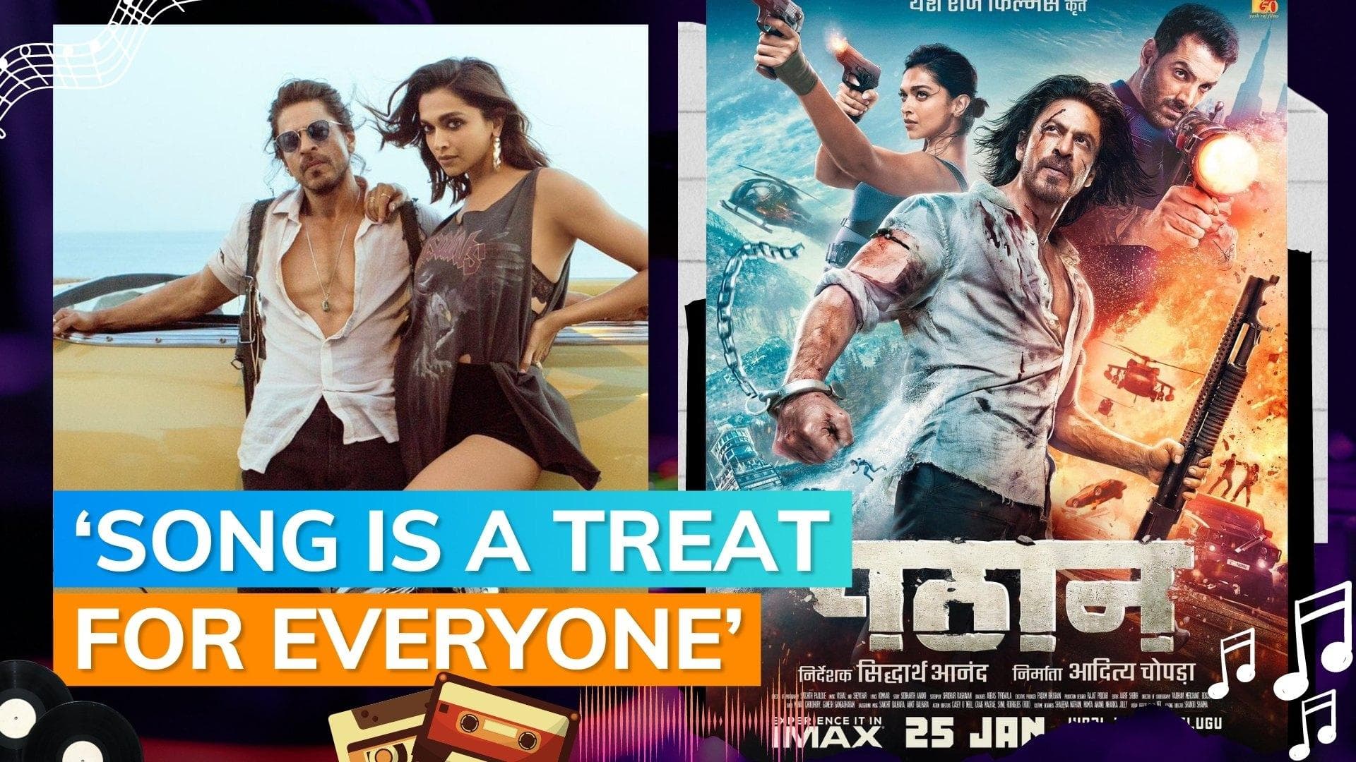 Shah Rukh Khan, Deepika Padukone's first look from song ‘Jhoome Jo Pathaan’ out amid ‘Besharam Rang’ row