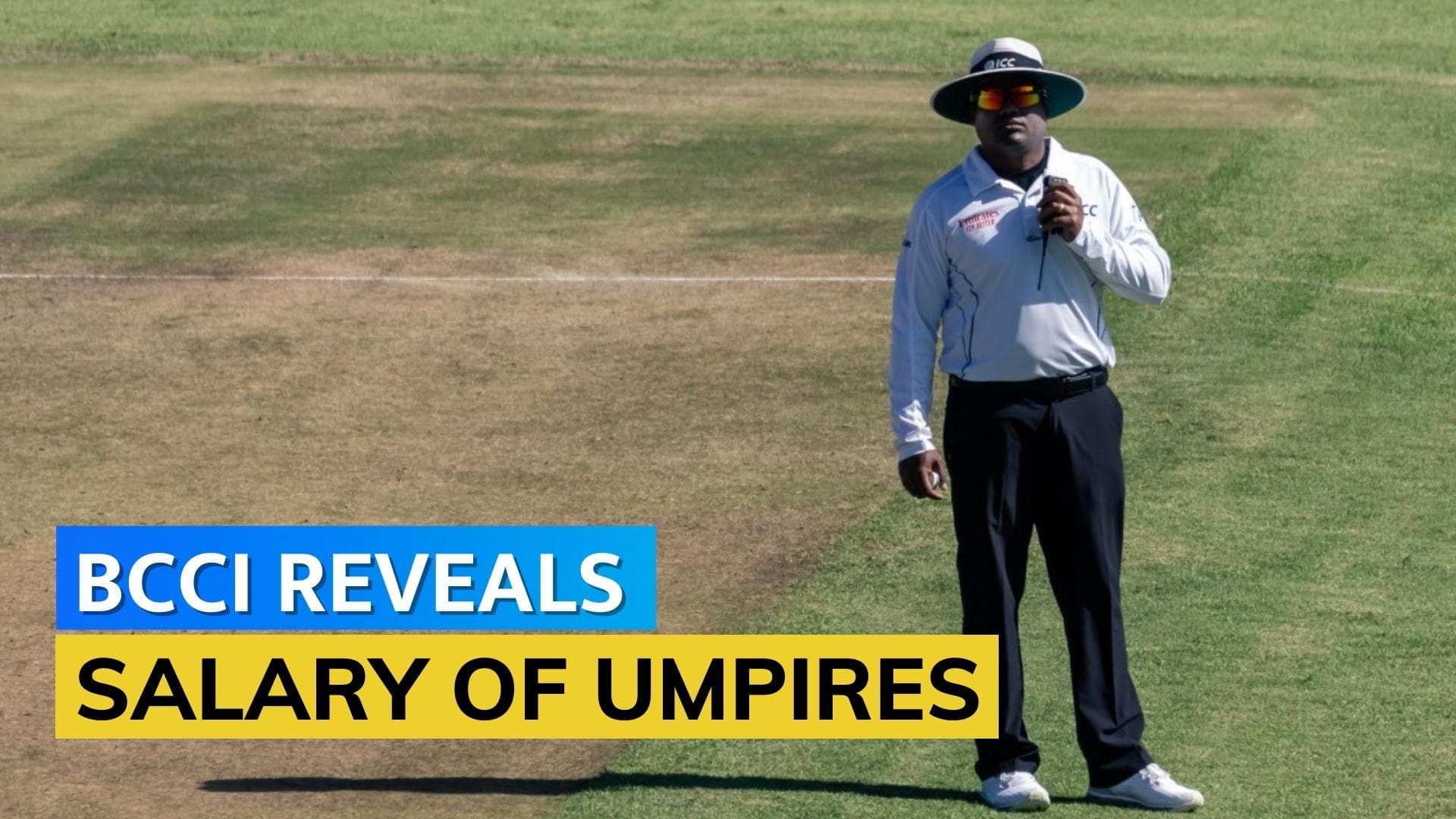 BCCI forms new A+ category for umpires in domestic cricket