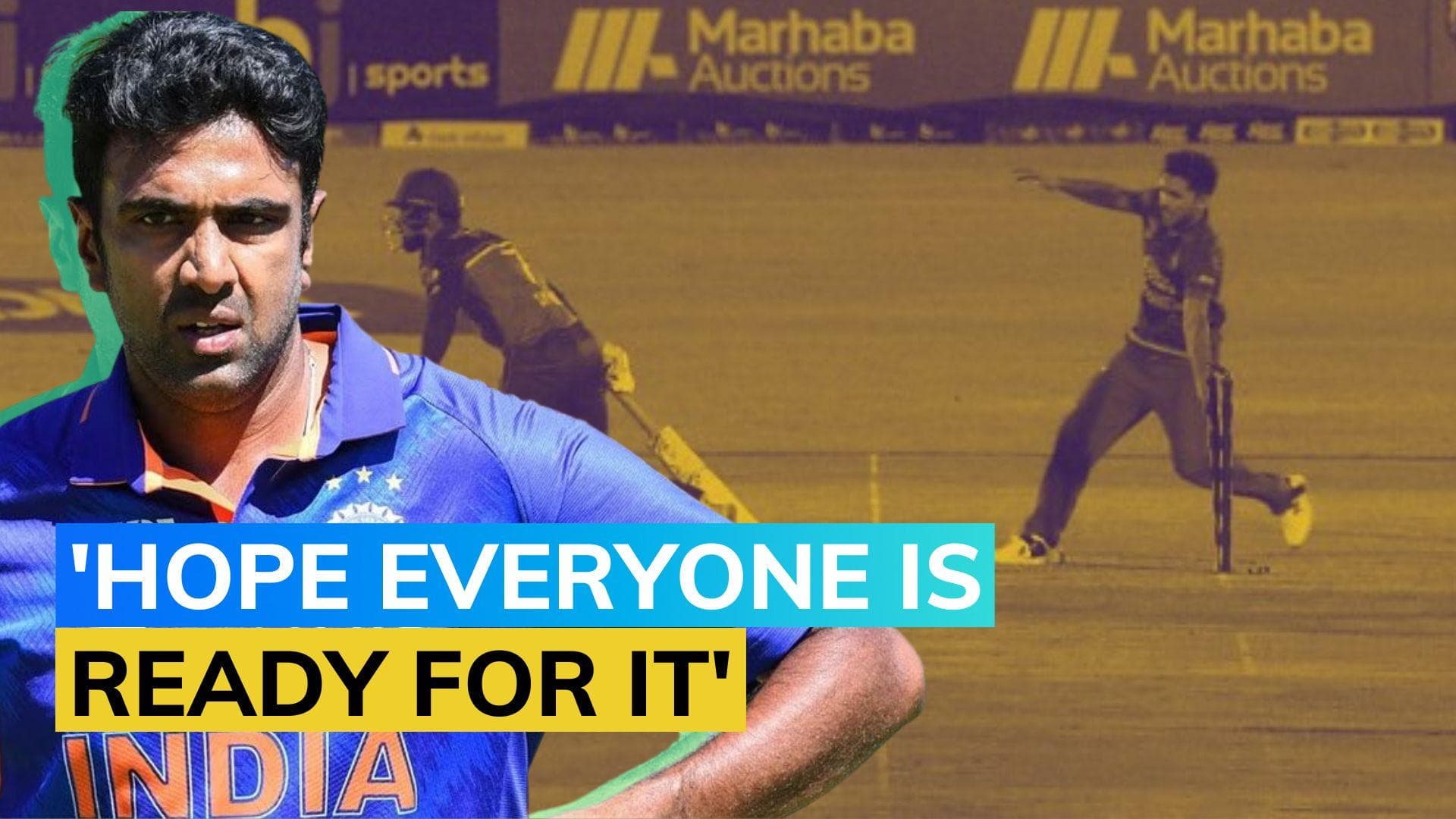 Moral high ground or team's victory? Ashwin gives his verdict on 'mankading' | ODI World Cup 2023