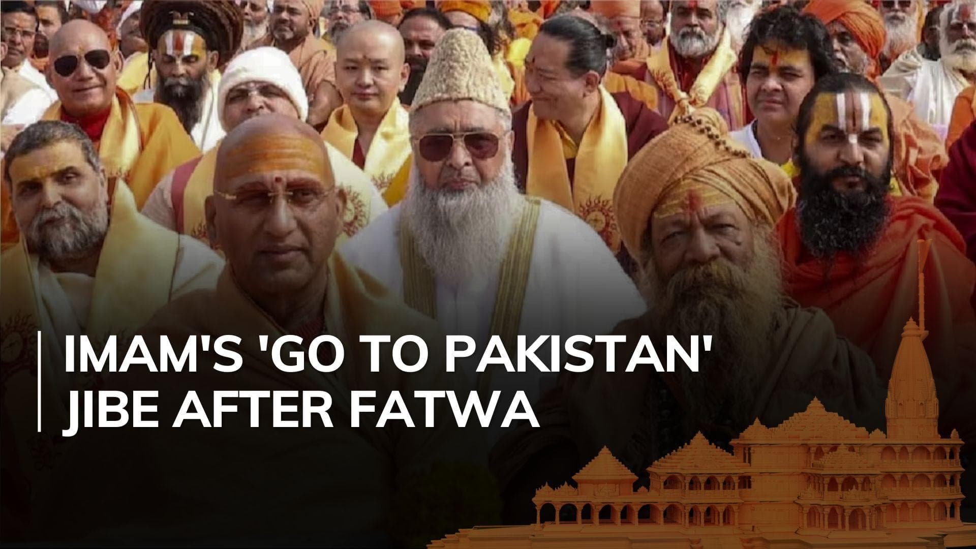 Muslim cleric claims fatwa issued against him for attending Ram temple consecration