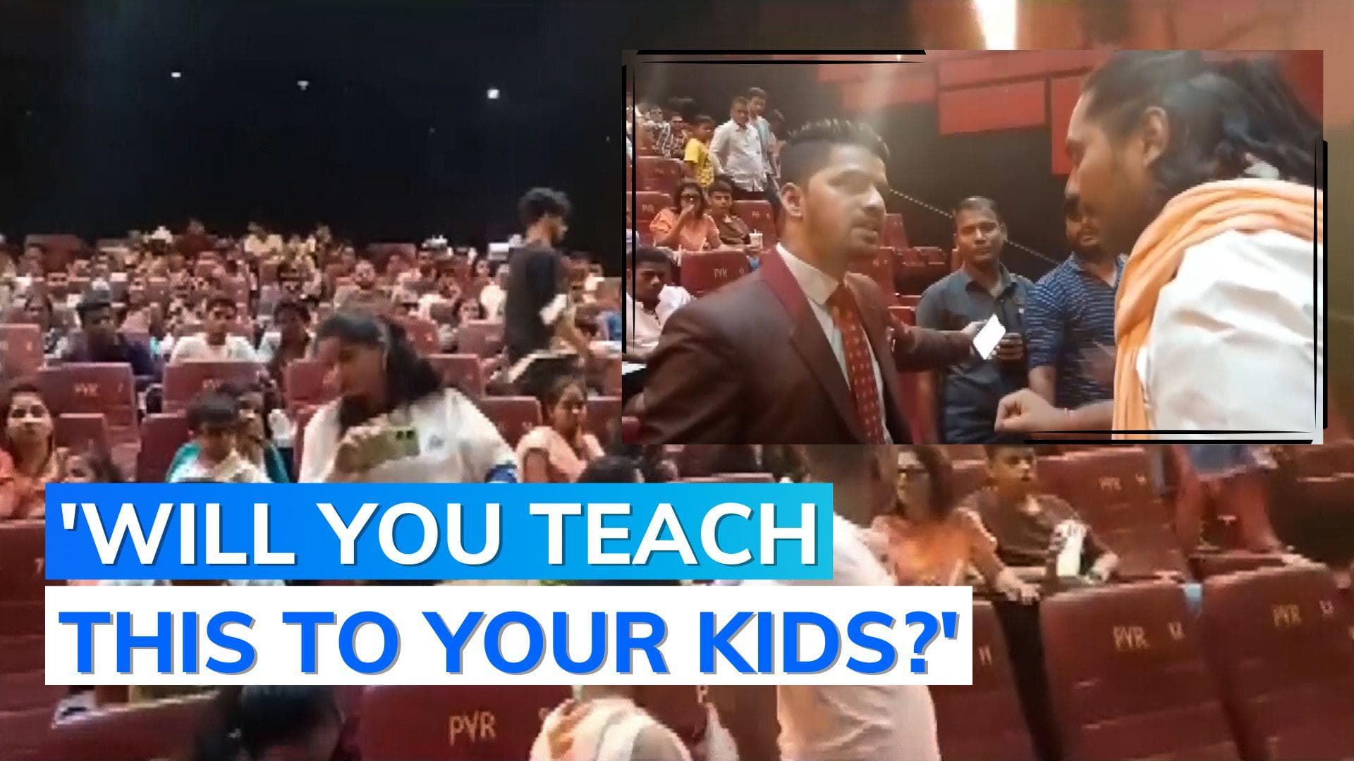 On cam: fighting at 'Adipurush' screening as Hindu group members claim 'gods insulted'