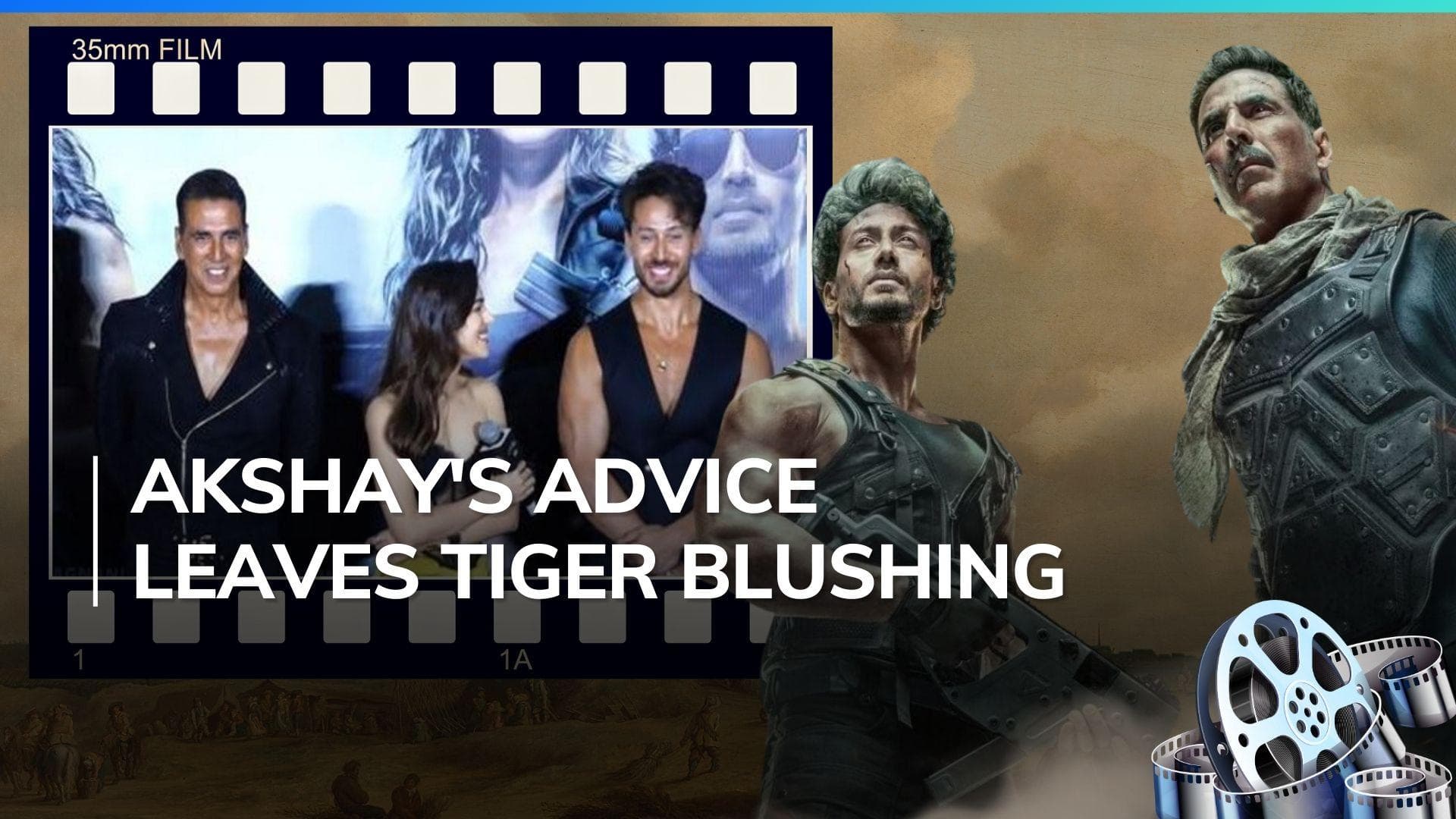 Watch: Akshay Kumar teases Tiger Shroff about Disha Patani at ‘Bade Miyan Chote Miyan’ event 