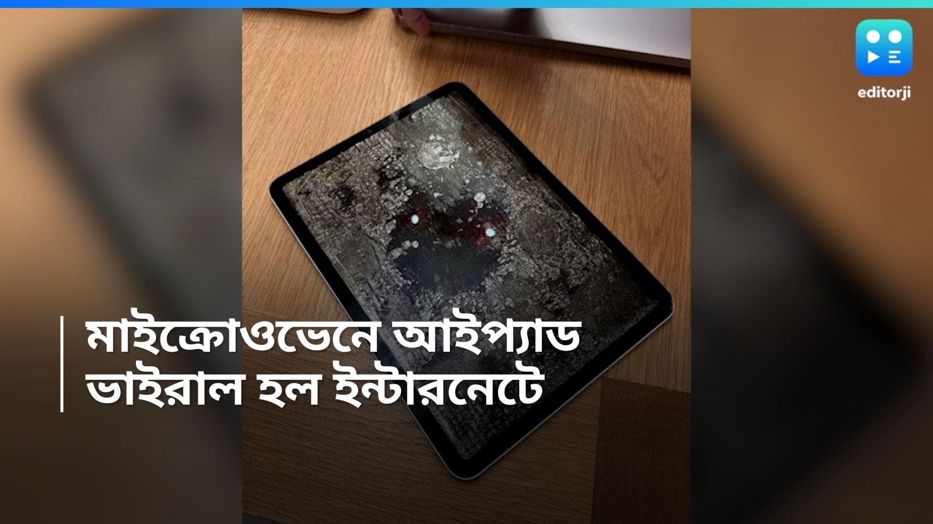 iPad in microoven viral: মাইক্রোওভেনে সেঁকতে দেওয়া হল আইপ্যাড, তারপর কী হল জানেন?