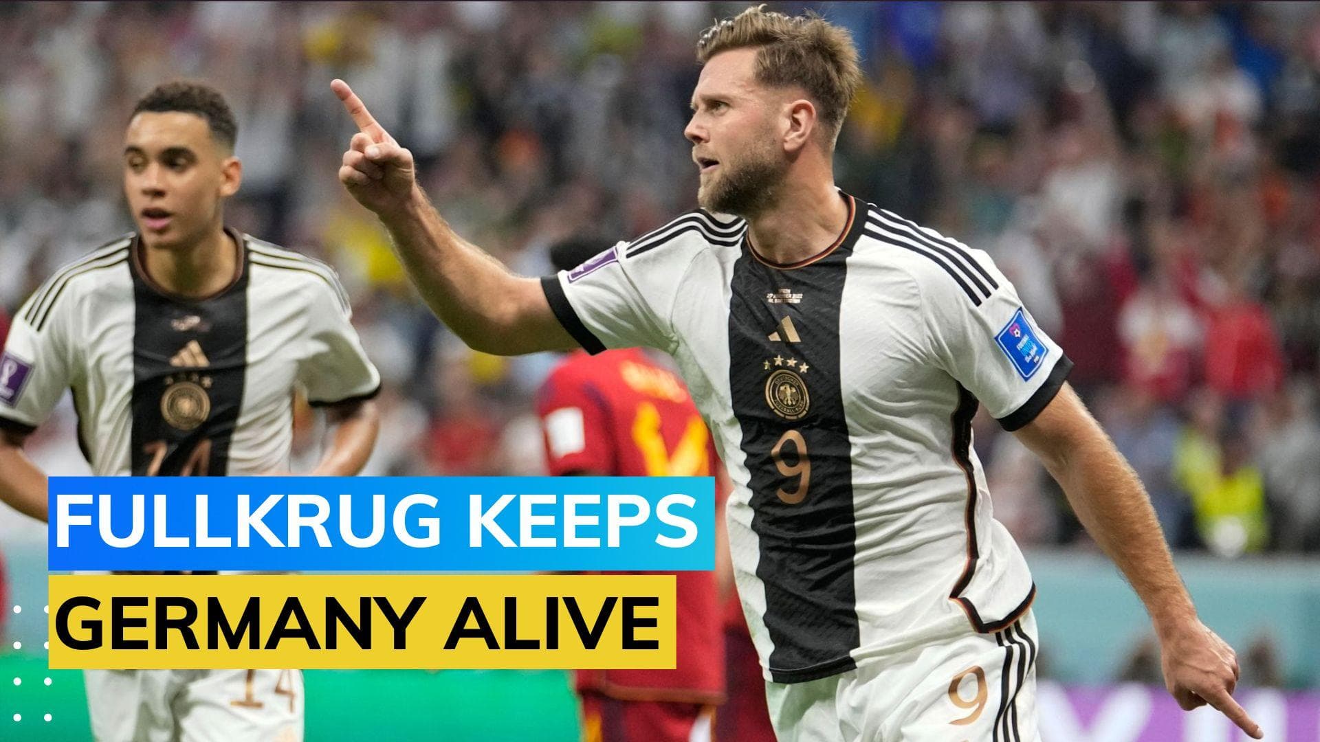 FIFA World Cup 2022: Niclas Fullkrug's late strike help Germany earn a crucial draw against Spain