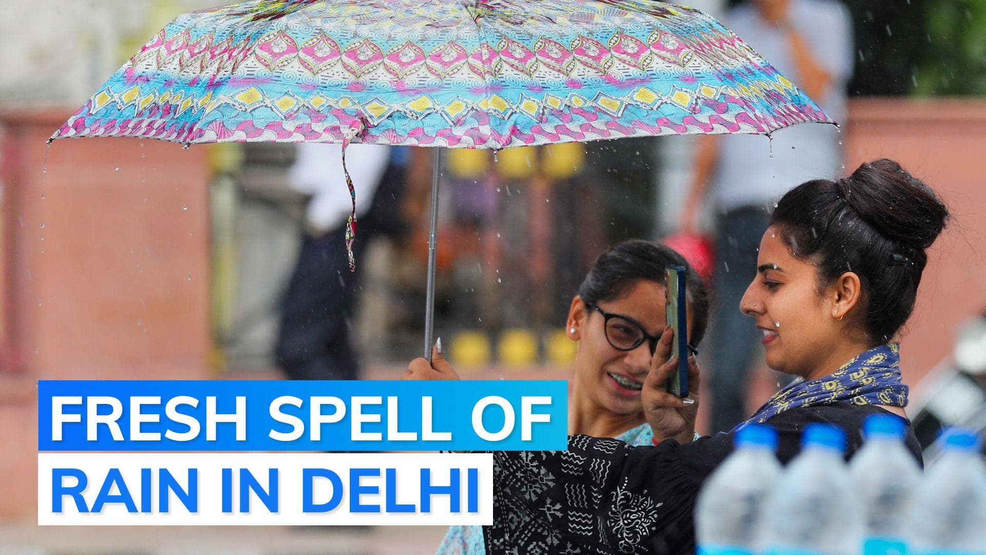 Temperature dip but traffic snarls, waterlogging in Delhi after fresh spell of rain