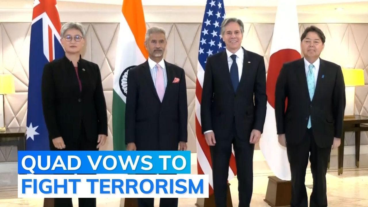 Quad reaffirm commitment to combat terrorism, announces creation of Working Group