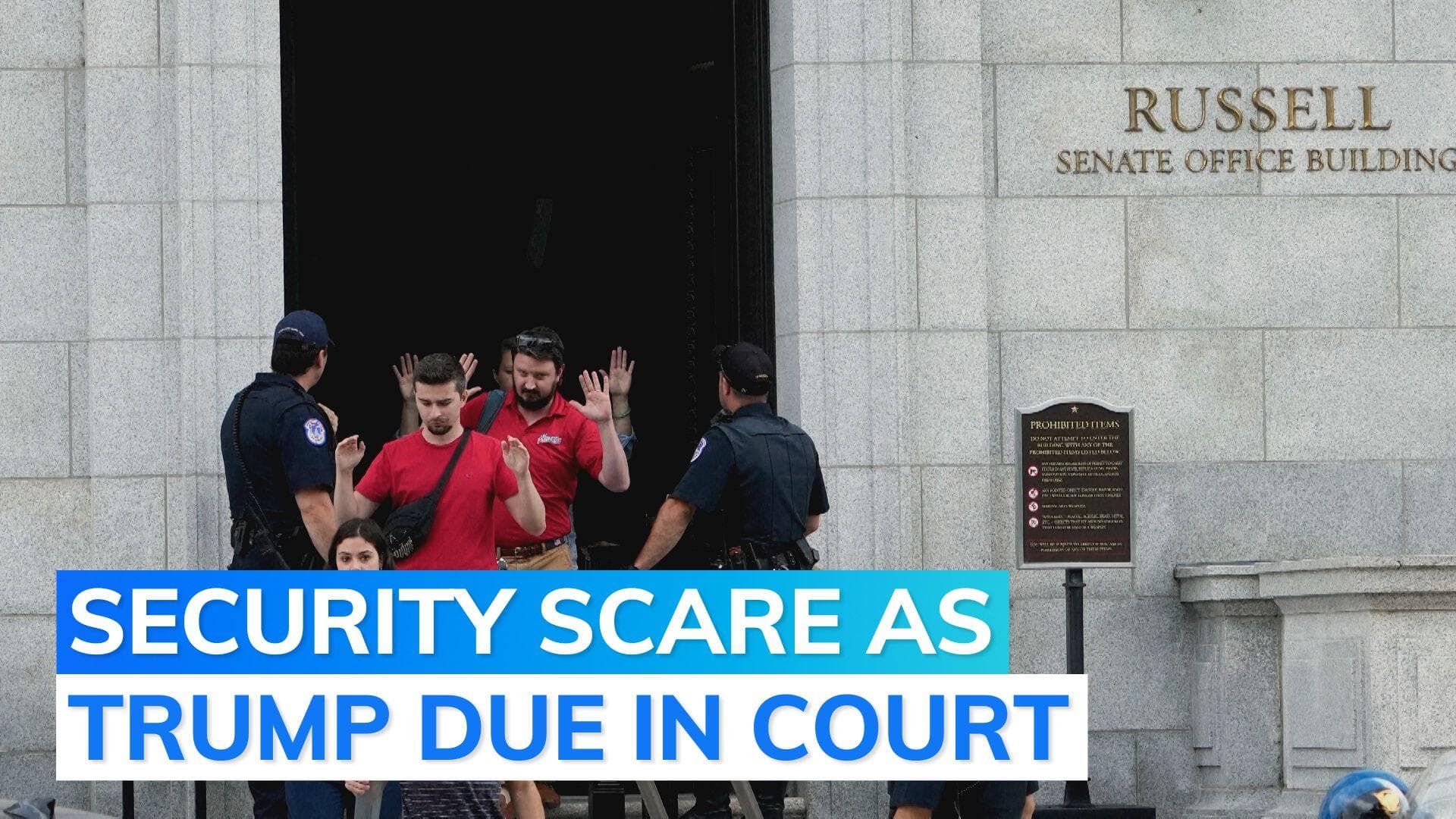 US: major evacuation on Capitol Hill after 'bogus' shooter scare