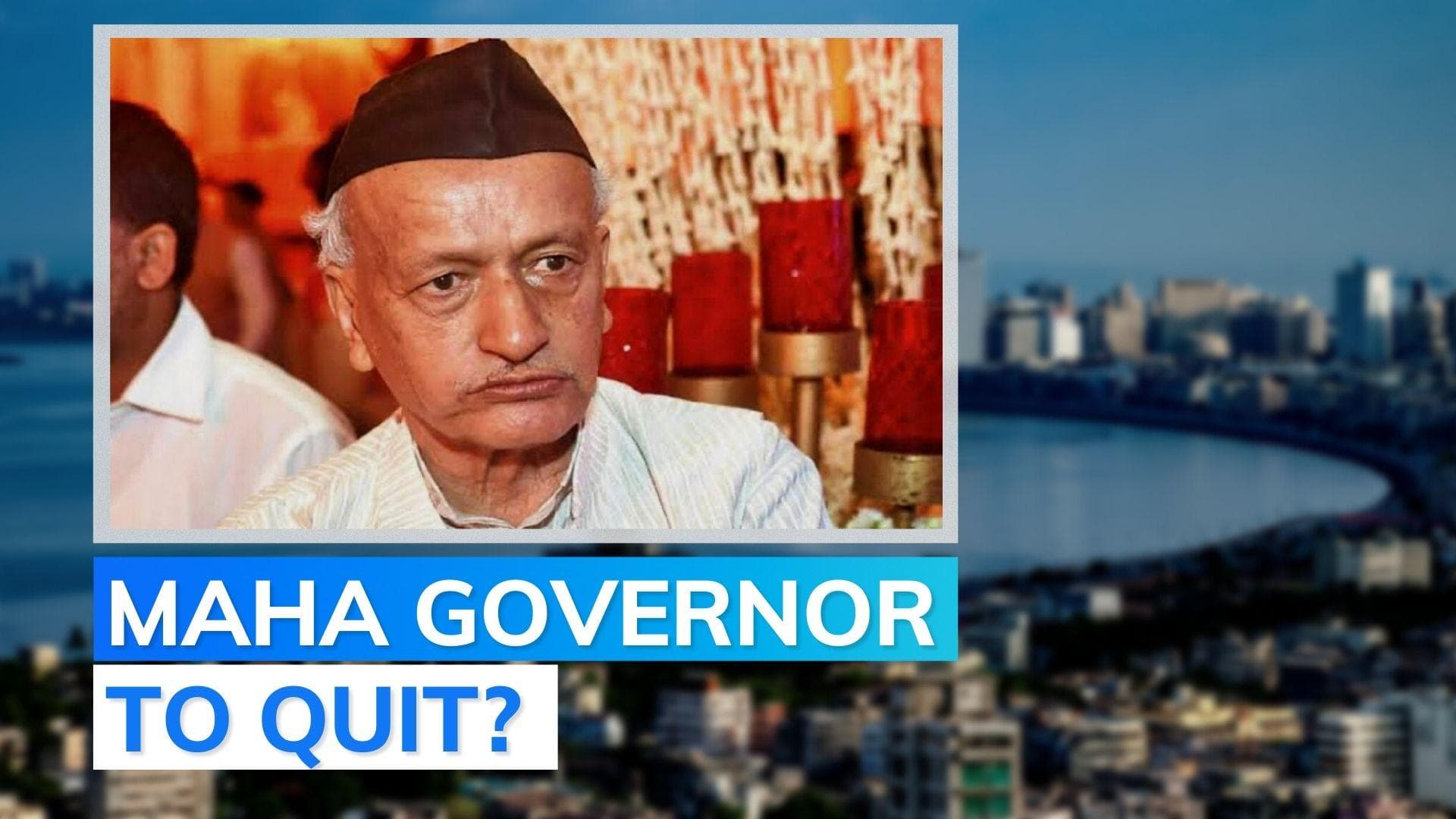 Maharashtra governor Bhagat Singh Koshyari offers to resign: Raj Bhavan statement