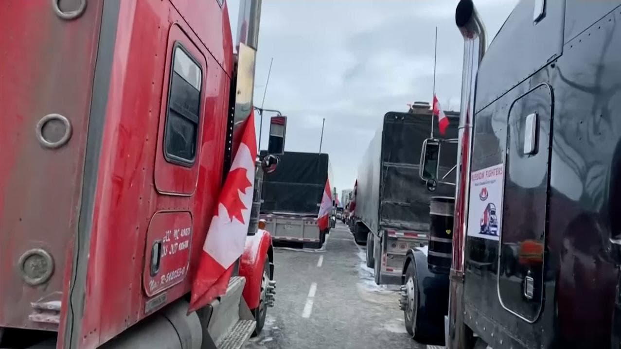 Canadian govt hits out at US Republicans after call to fund truckers' protest