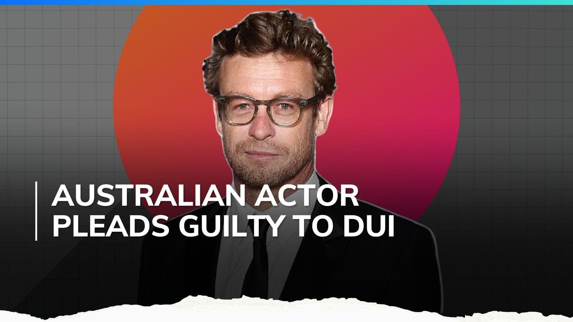 ‘The Mentalist’ star Simon Baker admits to drinking and driving  