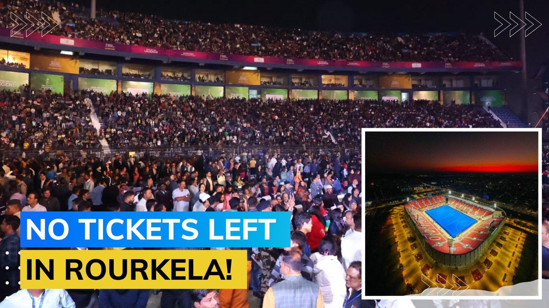 Hockey World Cup fever takes over with Rourkela games sold out