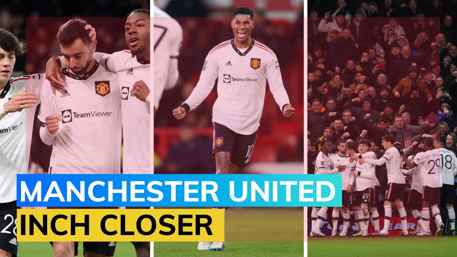 EFL Cup: Sensational Rashford powers Manchester United to semifinal first-leg win over Nottingham