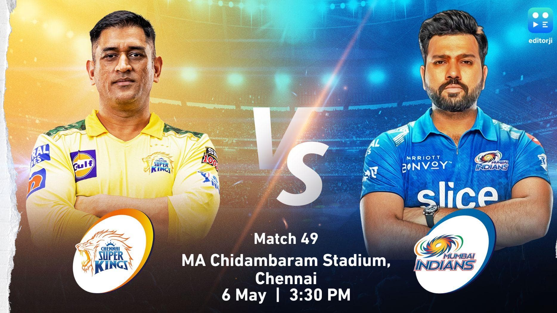 CSK vs MI TATA IPL 2023 Live Today: Where to Stream Chennai vs Mumbai, Preview, Weather, Probable 11