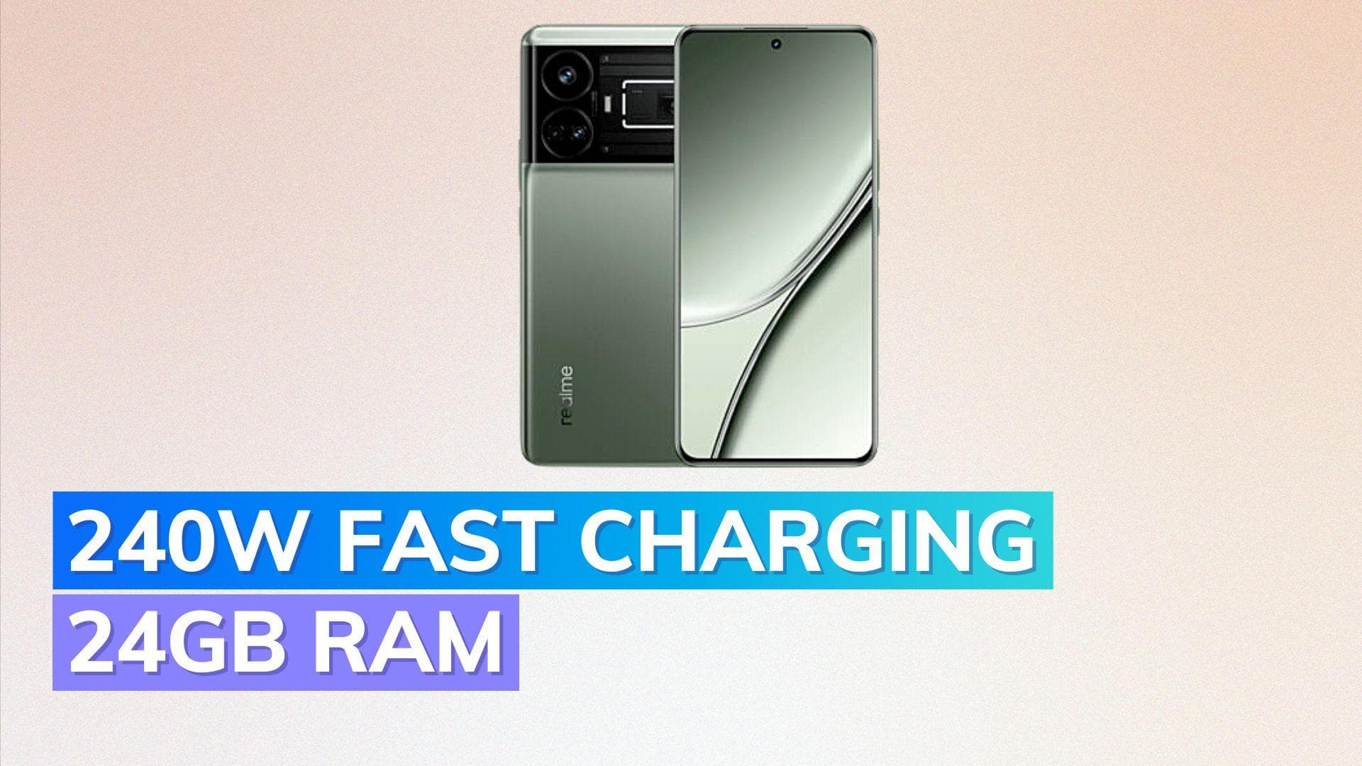 Realme GT 5 launched with 240W fast charging, up to 24GB RAM: See all specifications