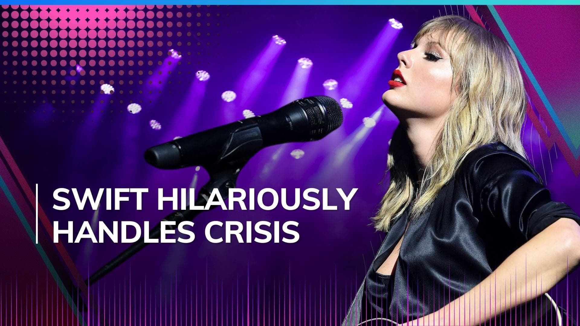 Taylor Swift expertly handles wardrobe malfunction mid-concert; asks fans to ‘talk amongst yourselves’ 