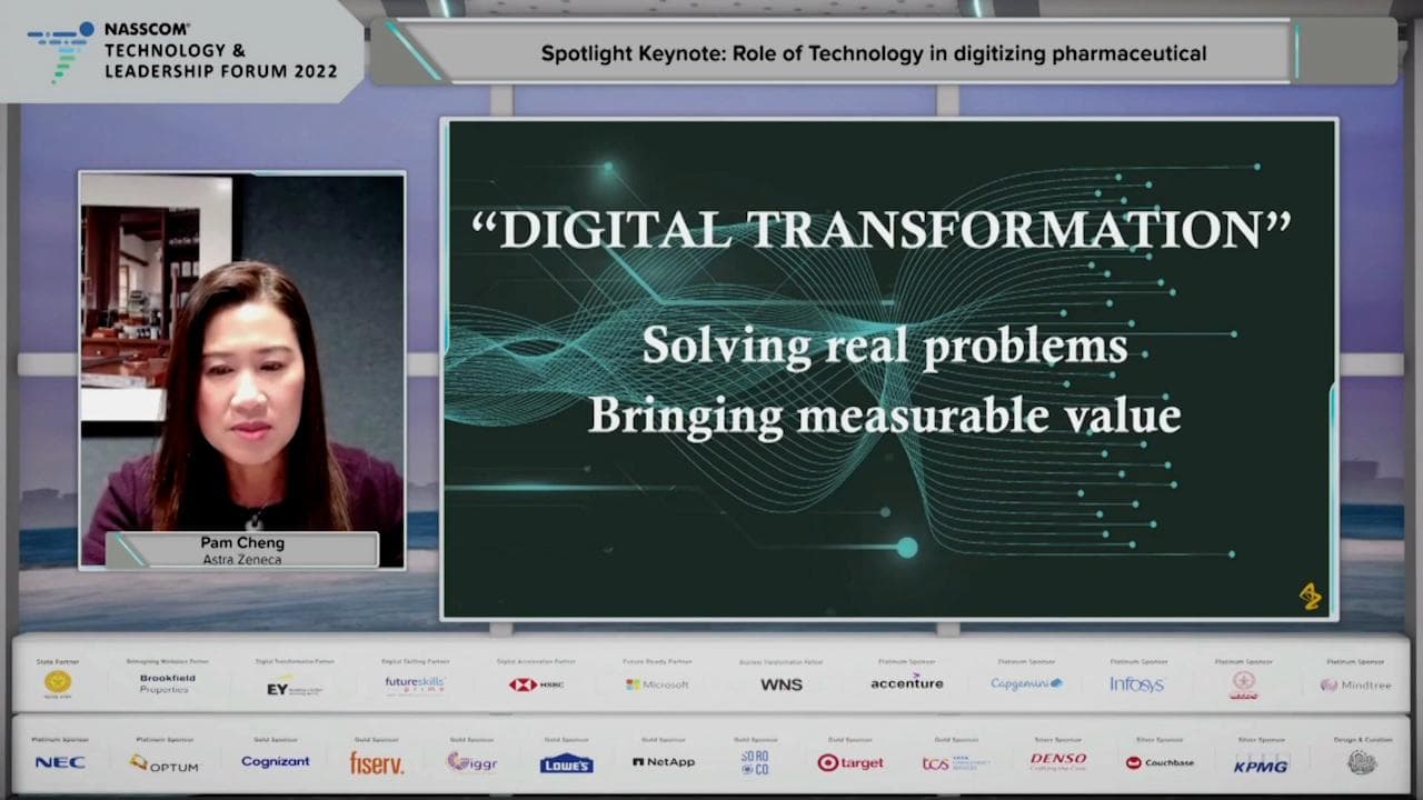 Nasscom Tech & Leadership Forum 2022: Digitizing Pharma