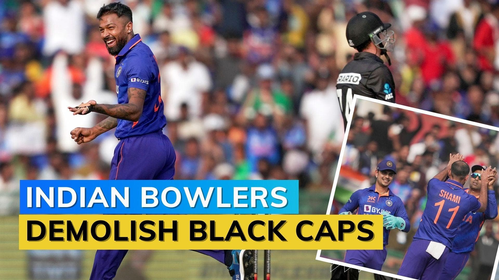 IND vs NZ, 2nd ODI: India bundle out New Zealand for just 108