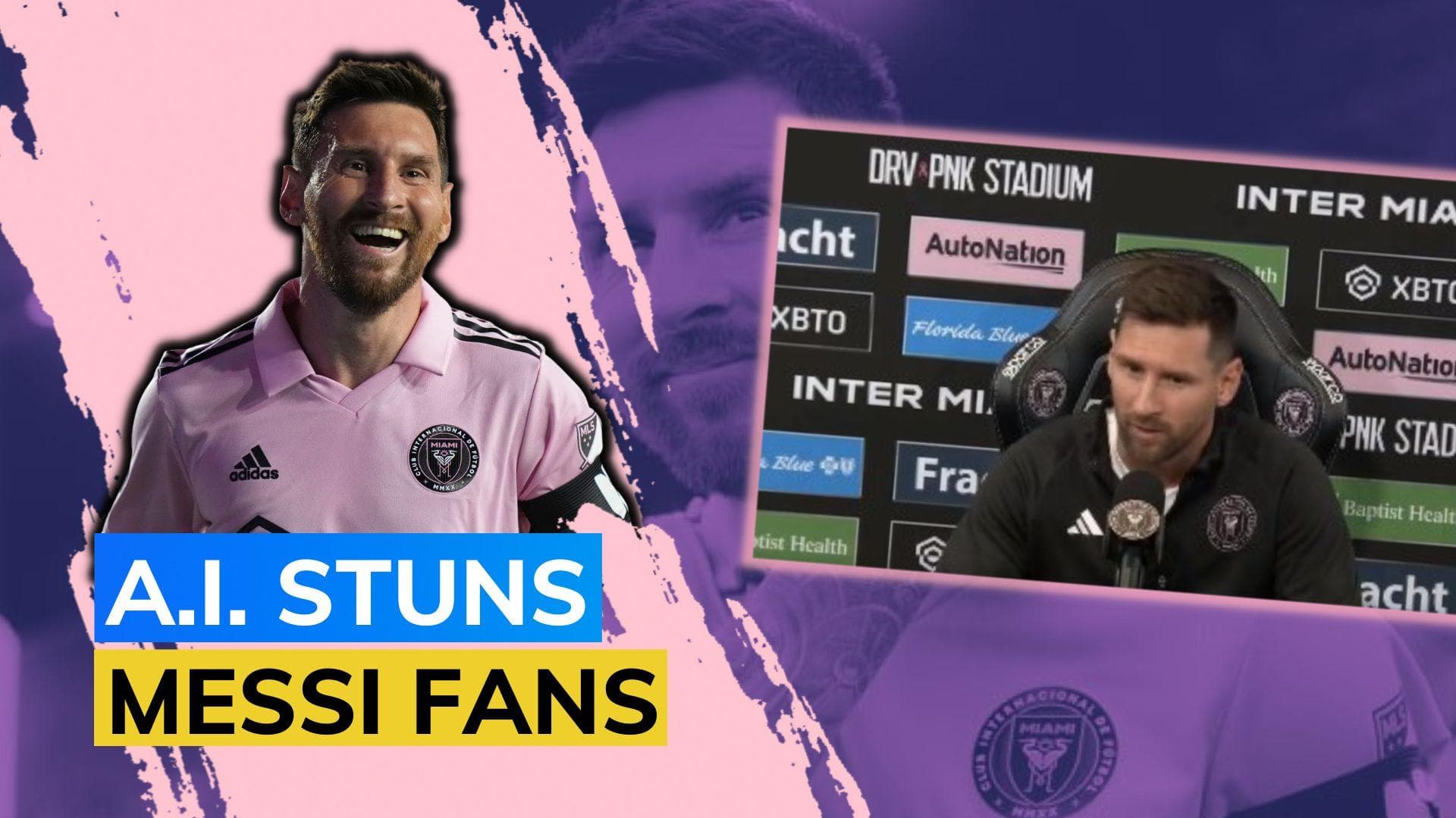 WATCH: Inter Miami's Lionel Messi speaks in English, thanks to Artificial Intelligence