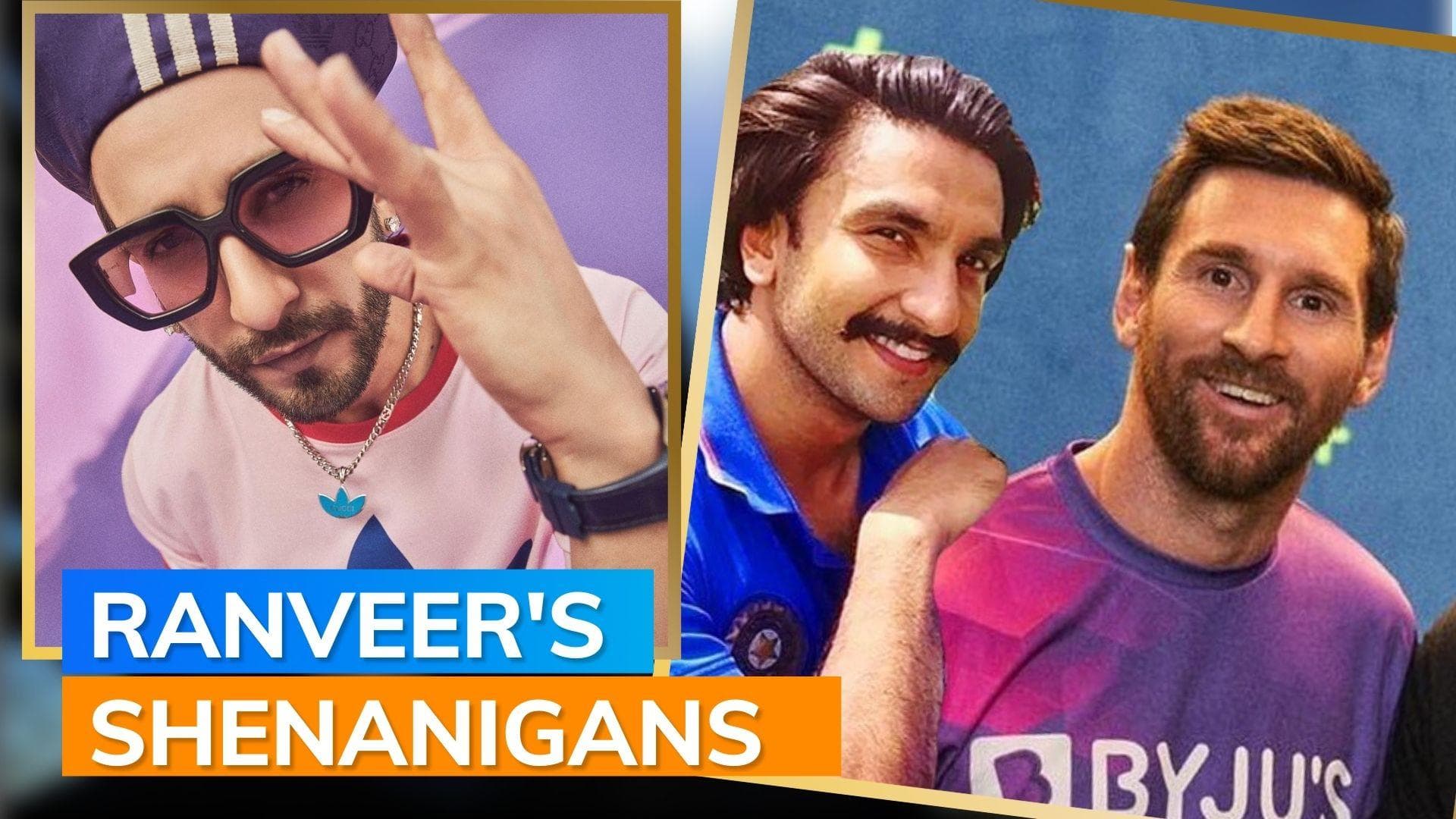 Ranveer Singh has a major FOMO after Rohan Shrestha does a photoshoot with Lionel Messi