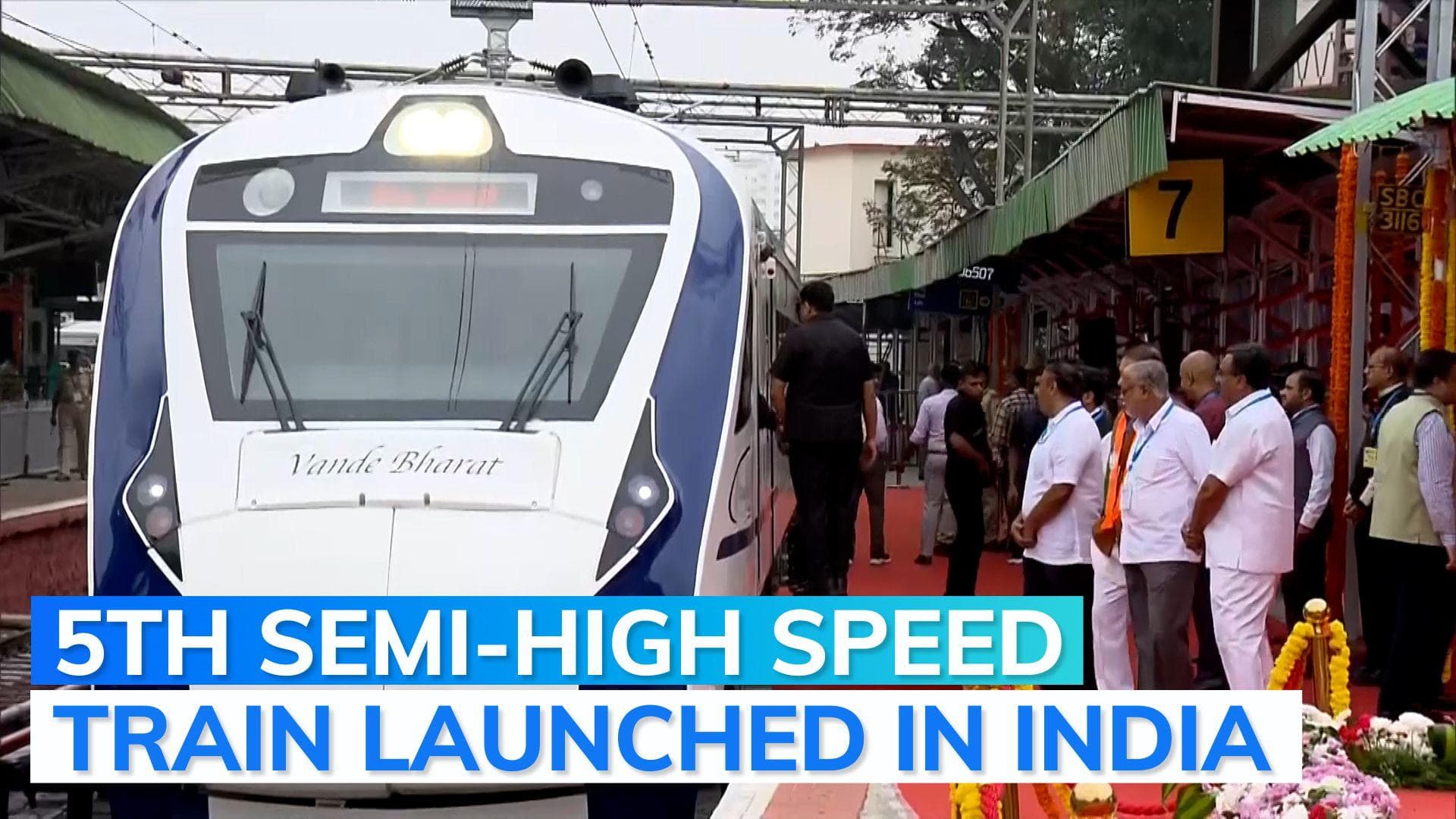 Karnataka: PM Modi flags-off South's 1st Vande Bharat train