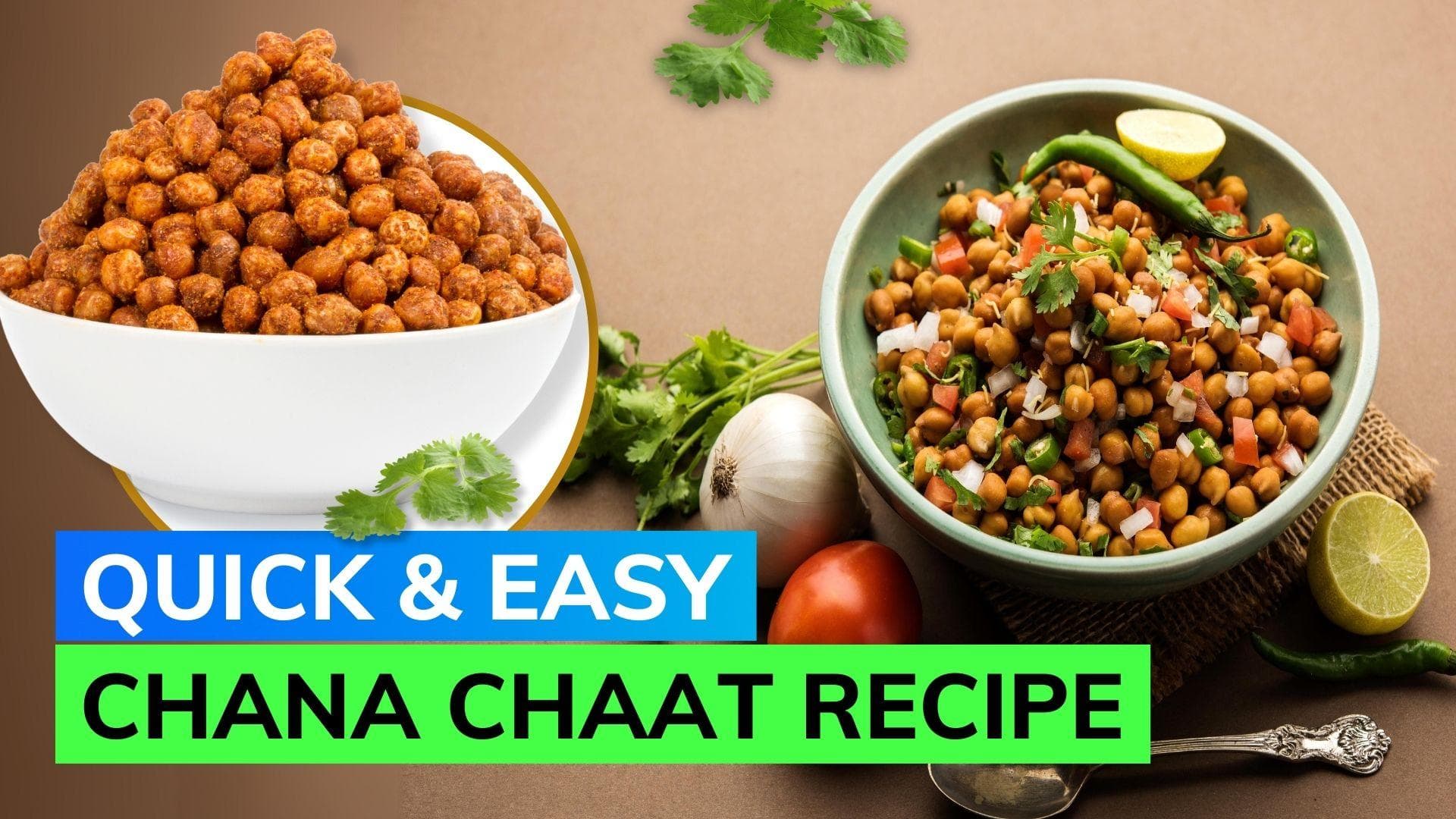 Try this high protein roasted chana salad for your weight loss journey; jot down the recipe