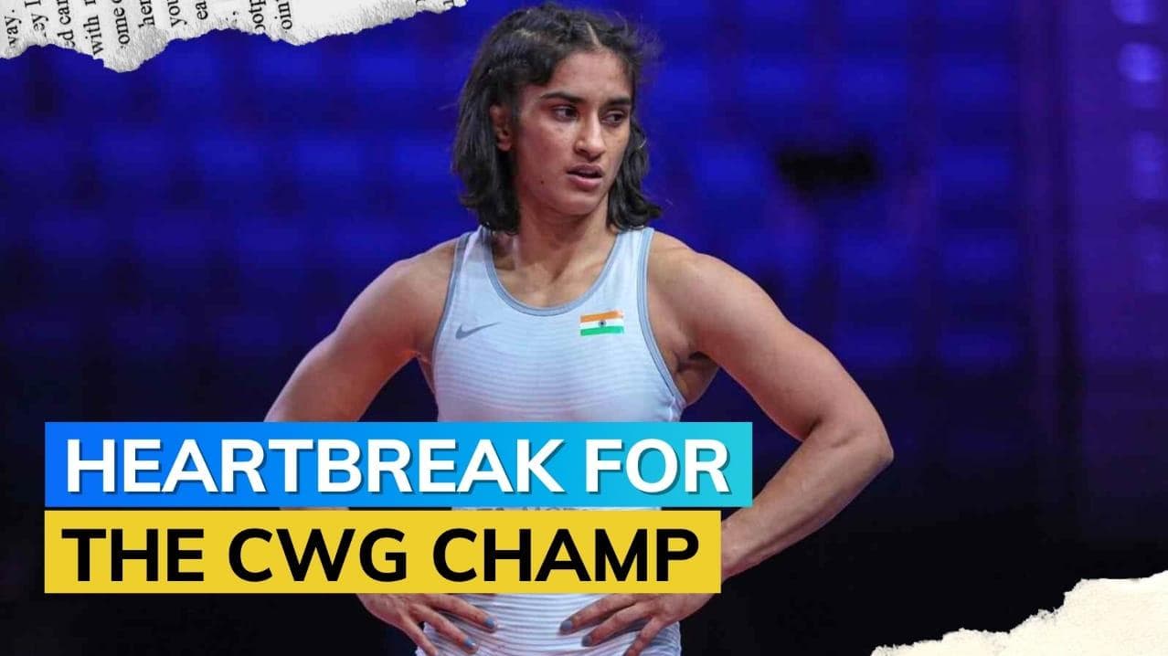 World Wrestling Championship: Vinesh Phogat loses 0-7 in qualifying round