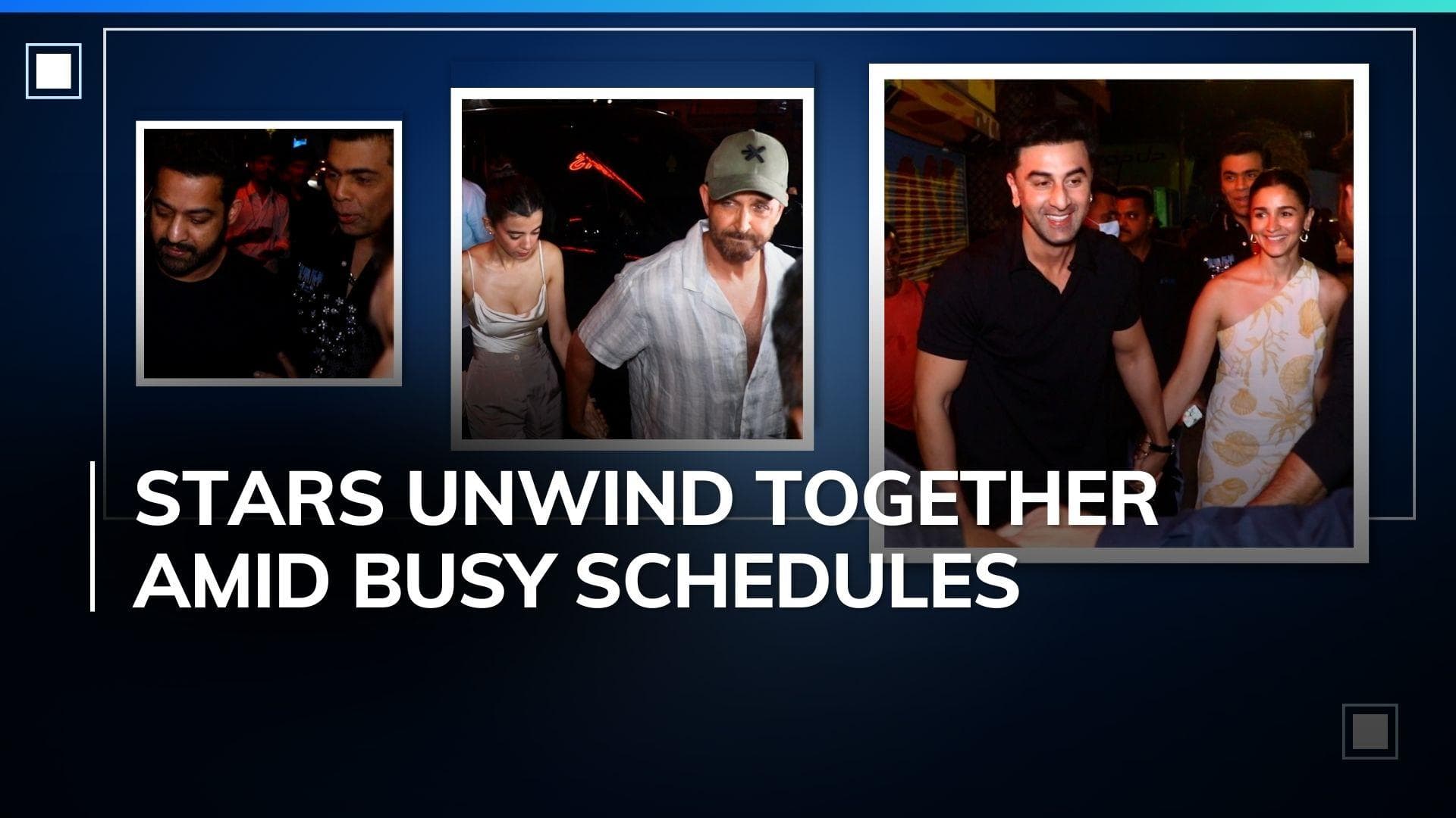 Ranbir Kapoor, Alia Bhatt, Hrithik Roshan, Karan Johar party with Jr NTR; video goes viral