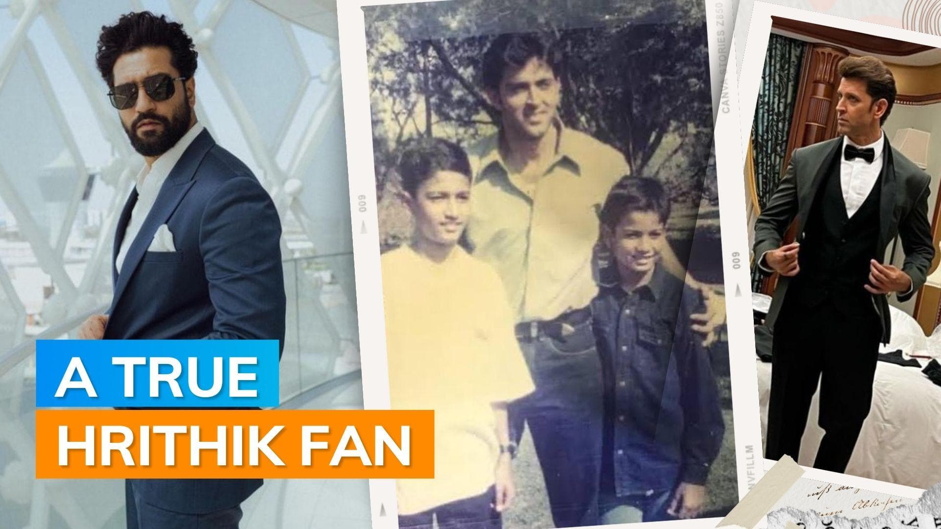 Vicky Kaushal shares why dancing with Hrithik Roshan at the IIFA awards was special for him; see post