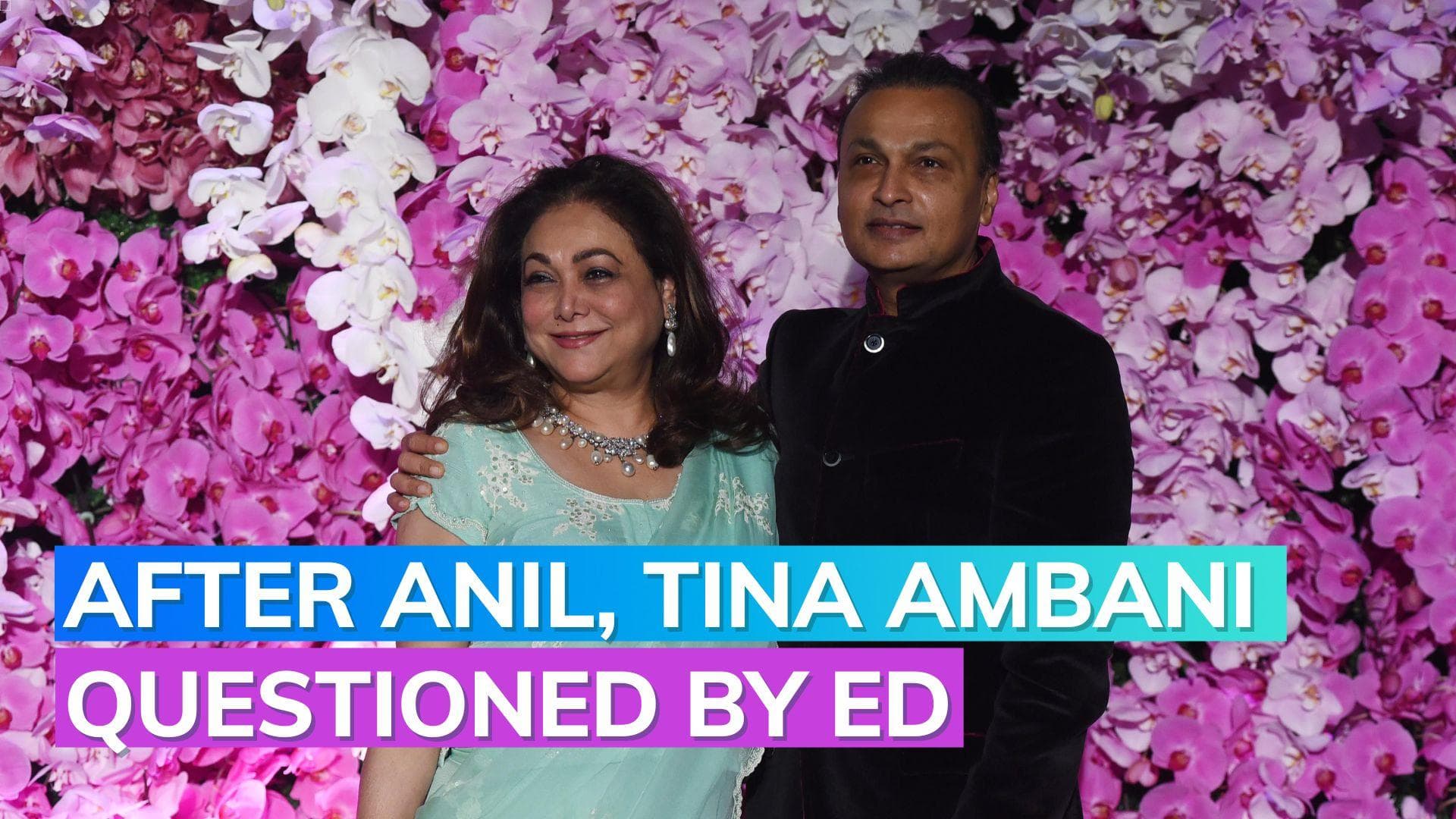 After Anil Ambani, wife Tina Ambani appears before ED in FEMA case
