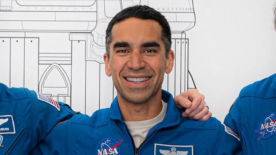 What's the Indian connect to new crew at International Space Station