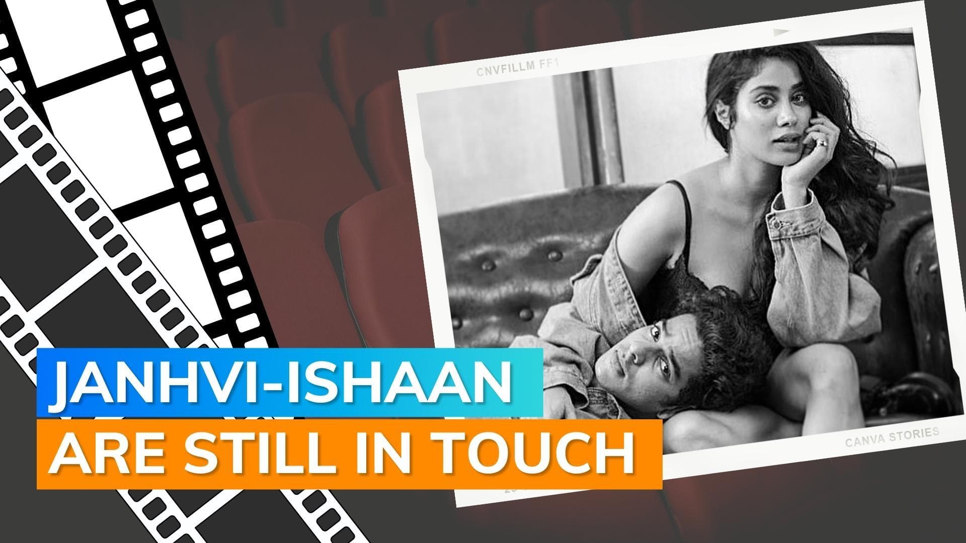 Here's what Janhvi Kapoor recently texted her rumoured ex-boyfriend Ishaan Khatter