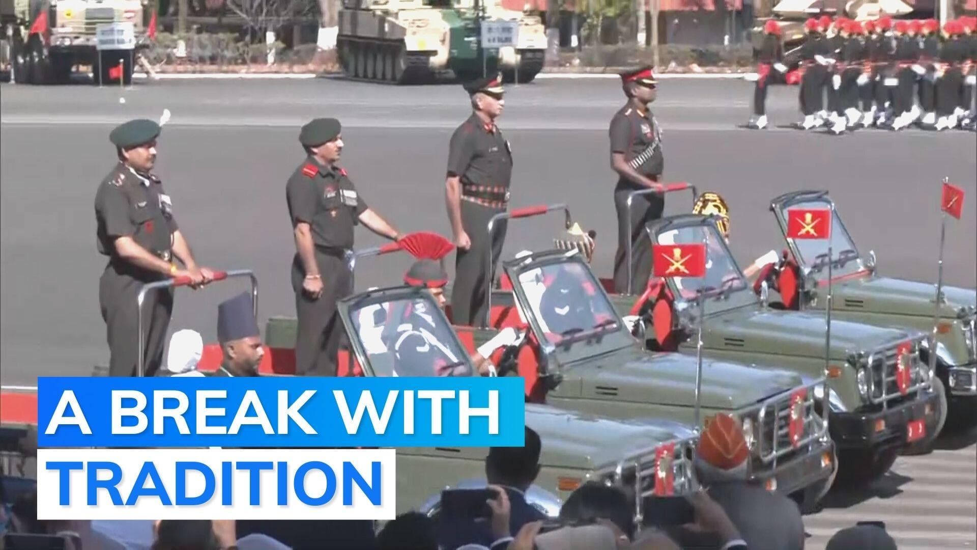 In a first since its inception in 1949, Army day parade moves out of Delhi