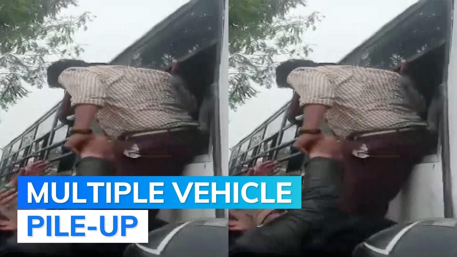 25 school children injured as buses collide in Delhi