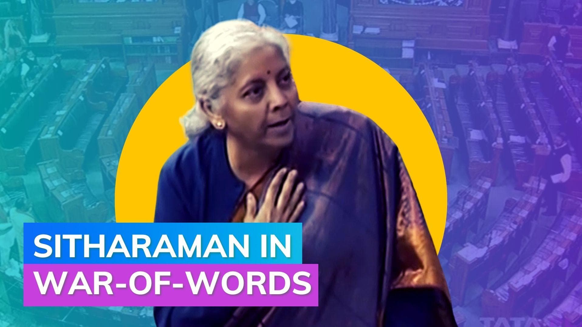 Rupee strong against every currency: Sitharaman in war-of-words with Congress MP