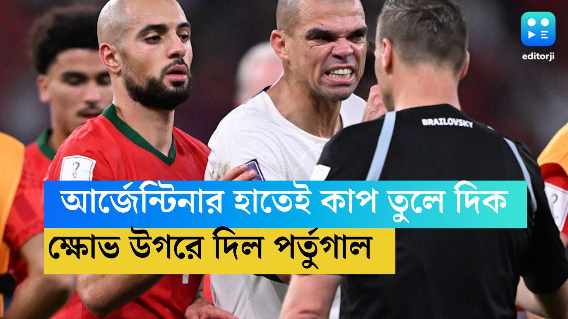 Qatar World Cup Portugal: আর্জেন্টিনার হাতেই কাপ তুলে দিক, বিশ্বকাপ থেকে ছিটকে ক্ষোভ উগরে দিল পর্তুগাল