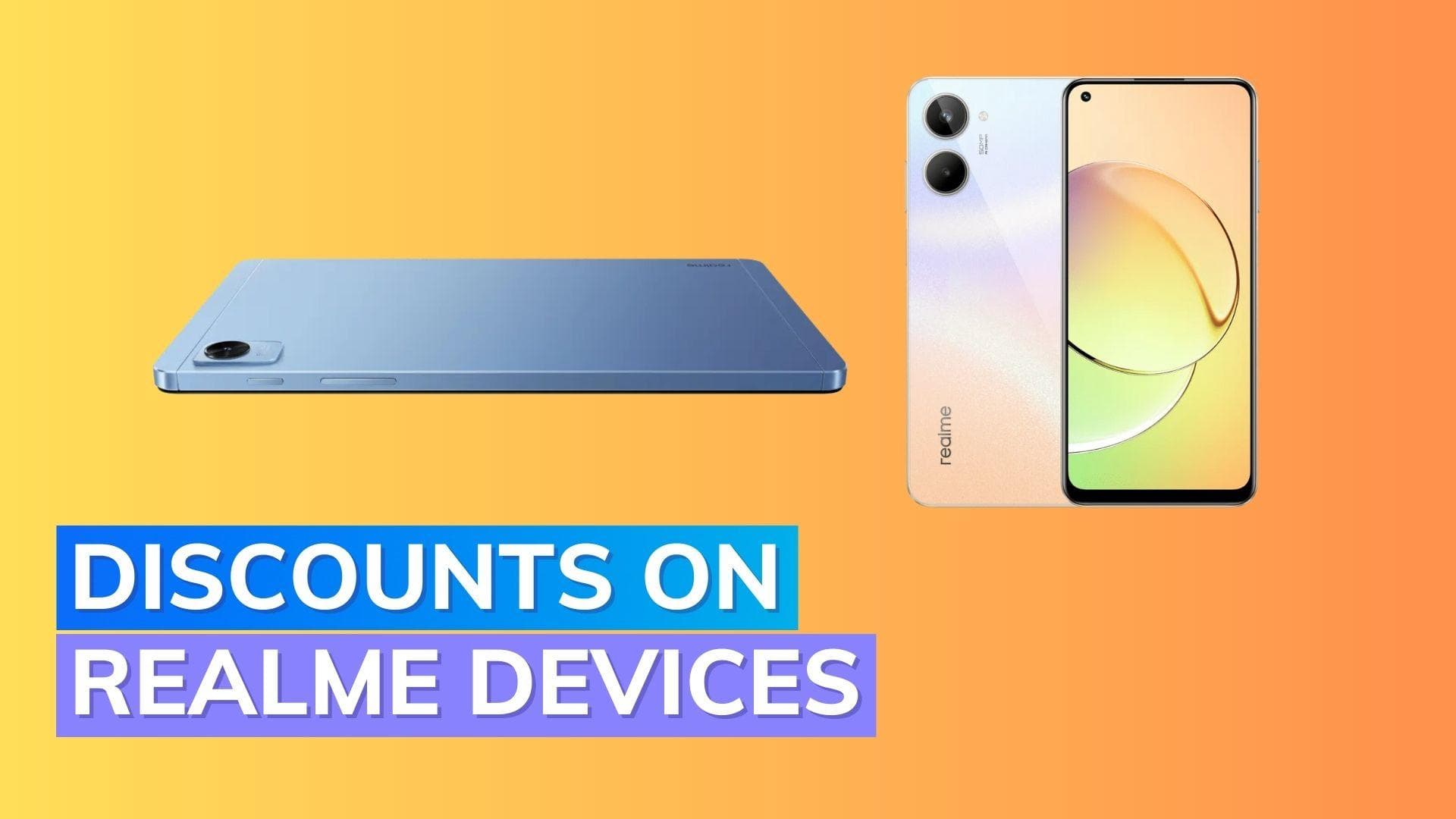 Realme offers discounts on its products as a part of its 5th anniversary sale