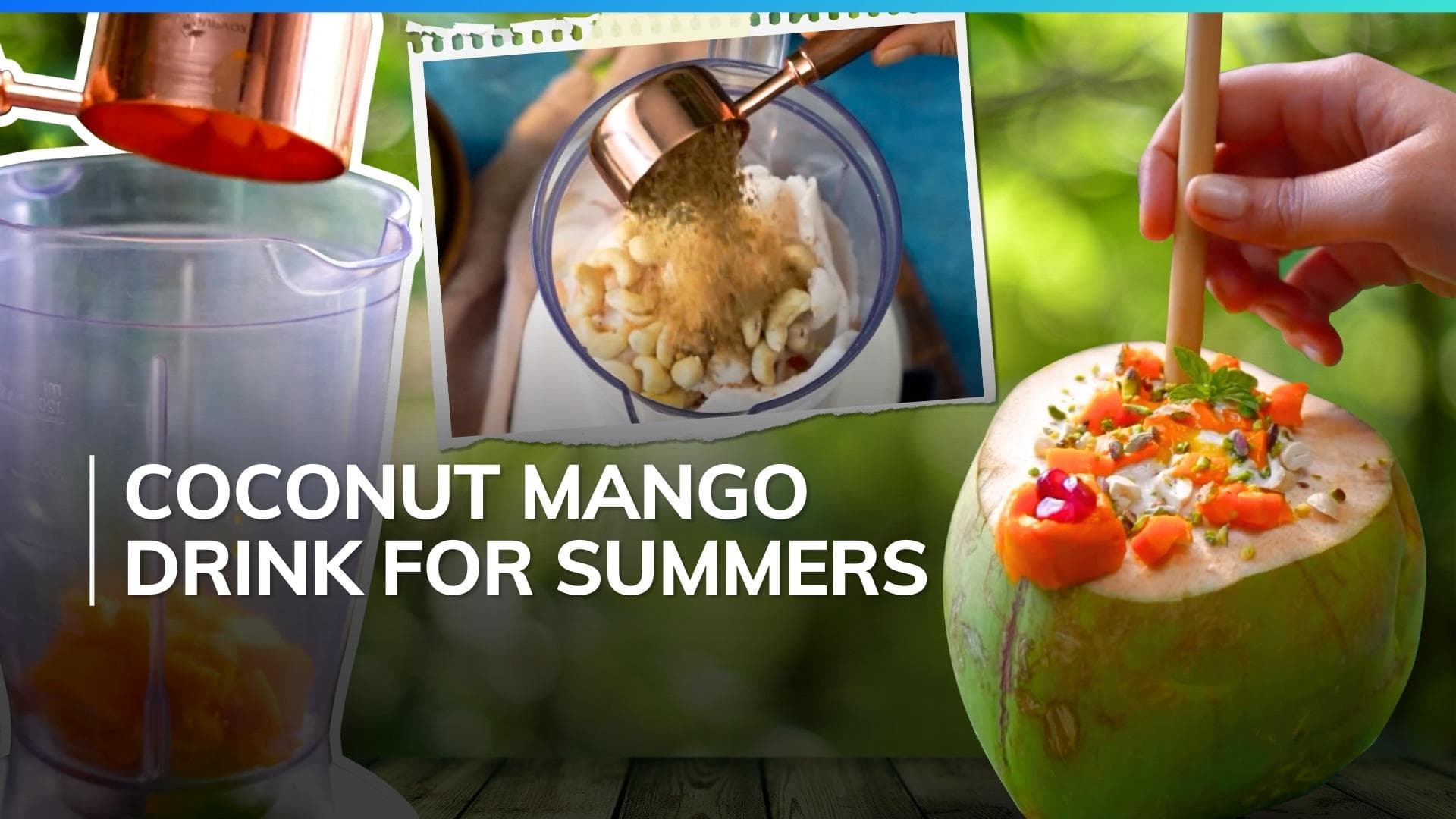 Perfect summer drink: Ditch boring milkshakes, try this coconut mango punch for a refreshing experience